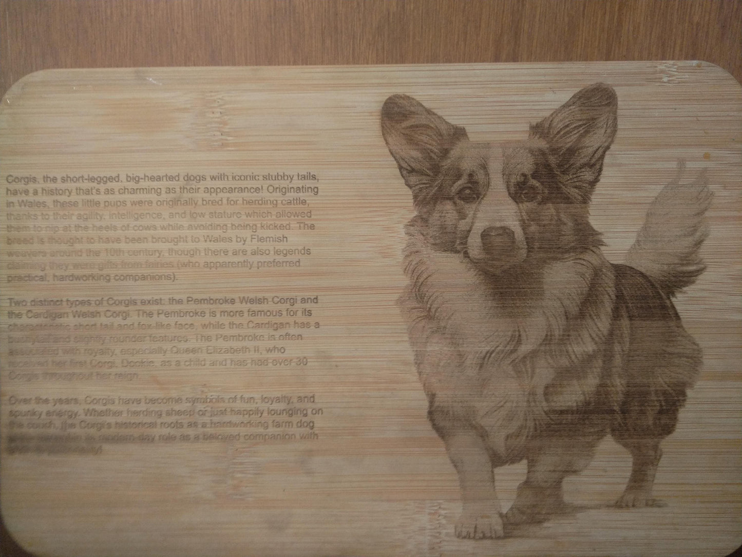 Dog breed History Decorative Serving boards, Dog Breed Cutting Board Gift, Dog Lover Gift My Store
