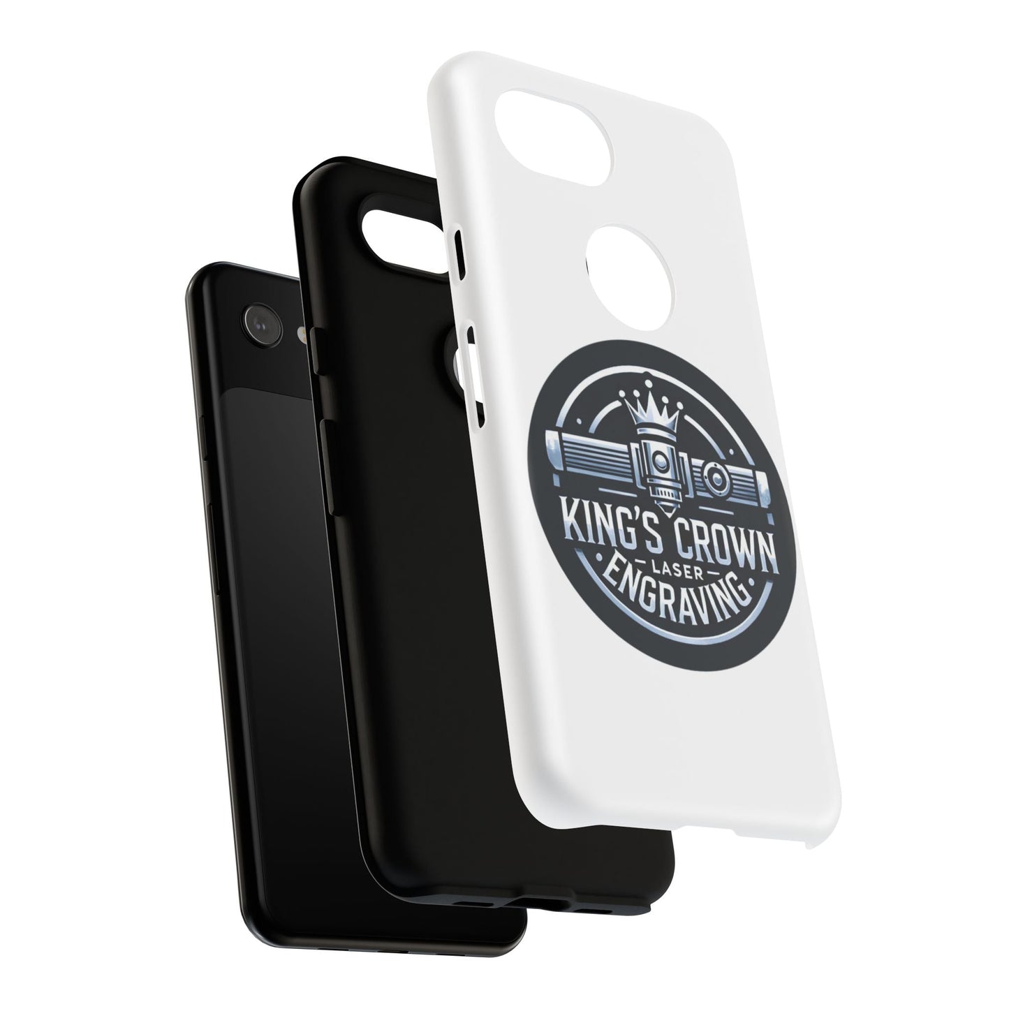Custom Laser Engraved Phone Case, Tough Cases for Kings and Queens, Stylish Phone Accessories, Custom Gifts, Unique Designs Printify