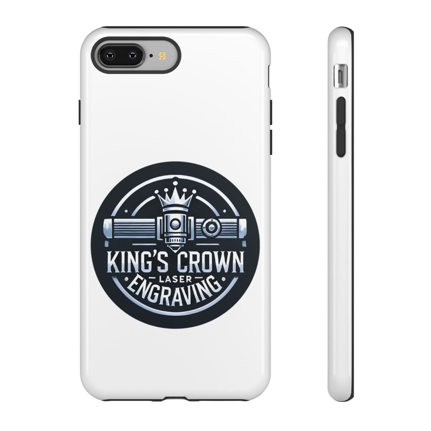 Custom Laser Engraved Phone Case, Tough Cases for Kings and Queens, Stylish Phone Accessories, Custom Gifts, Unique Designs Printify
