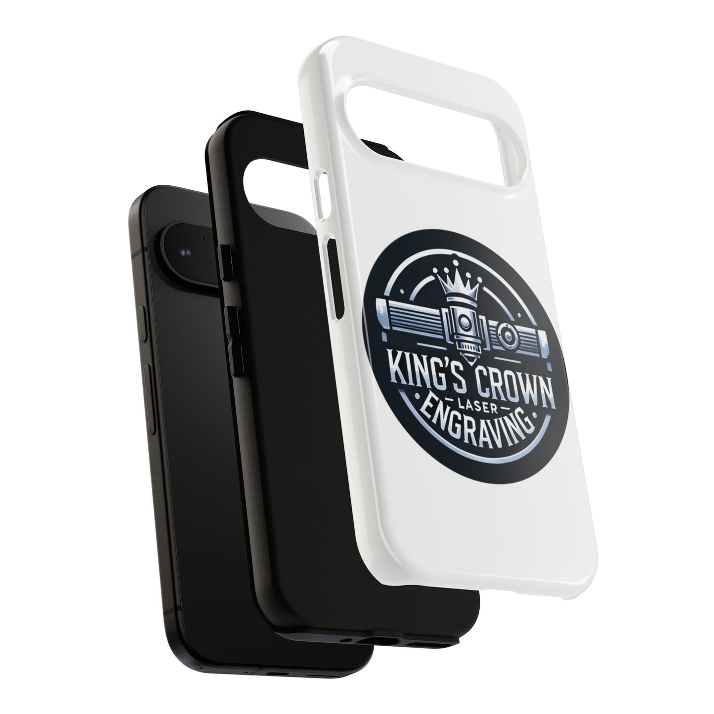 Custom Laser Engraved Phone Case, Tough Cases for Kings and Queens, Stylish Phone Accessories, Custom Gifts, Unique Designs Printify