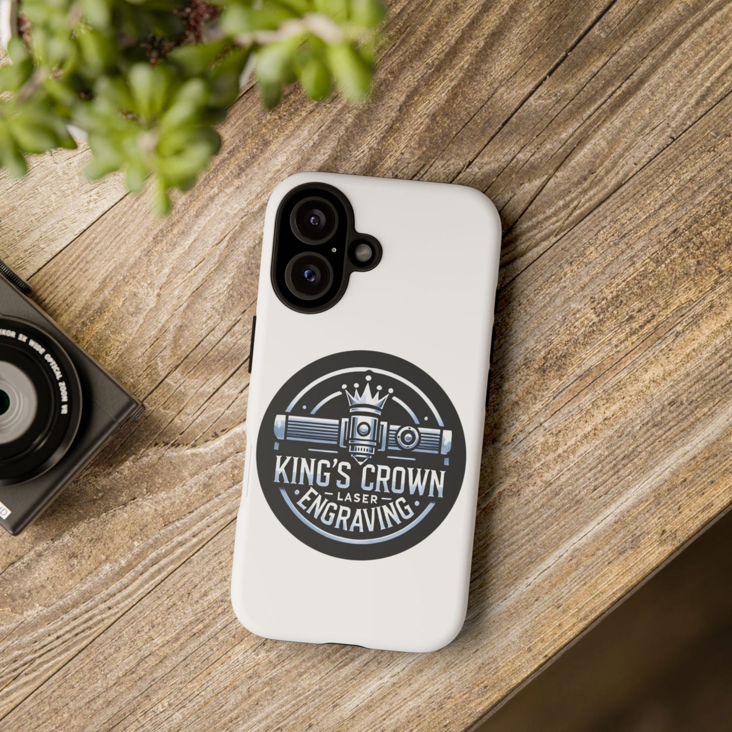 Custom Laser Engraved Phone Case, Tough Cases for Kings and Queens, Stylish Phone Accessories, Custom Gifts, Unique Designs Printify