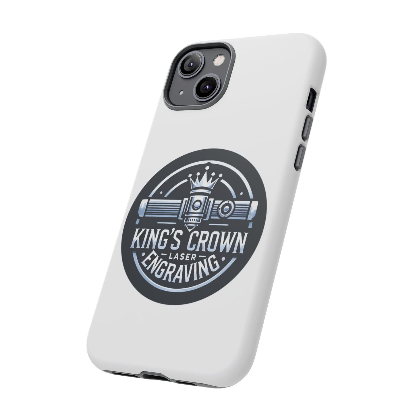 Custom Laser Engraved Phone Case, Tough Cases for Kings and Queens, Stylish Phone Accessories, Custom Gifts, Unique Designs Printify