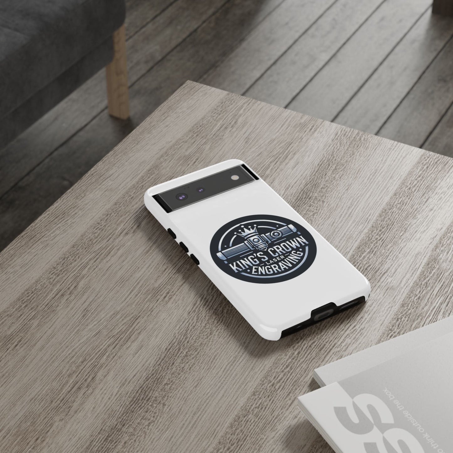 Custom Laser Engraved Phone Case, Tough Cases for Kings and Queens, Stylish Phone Accessories, Custom Gifts, Unique Designs Printify