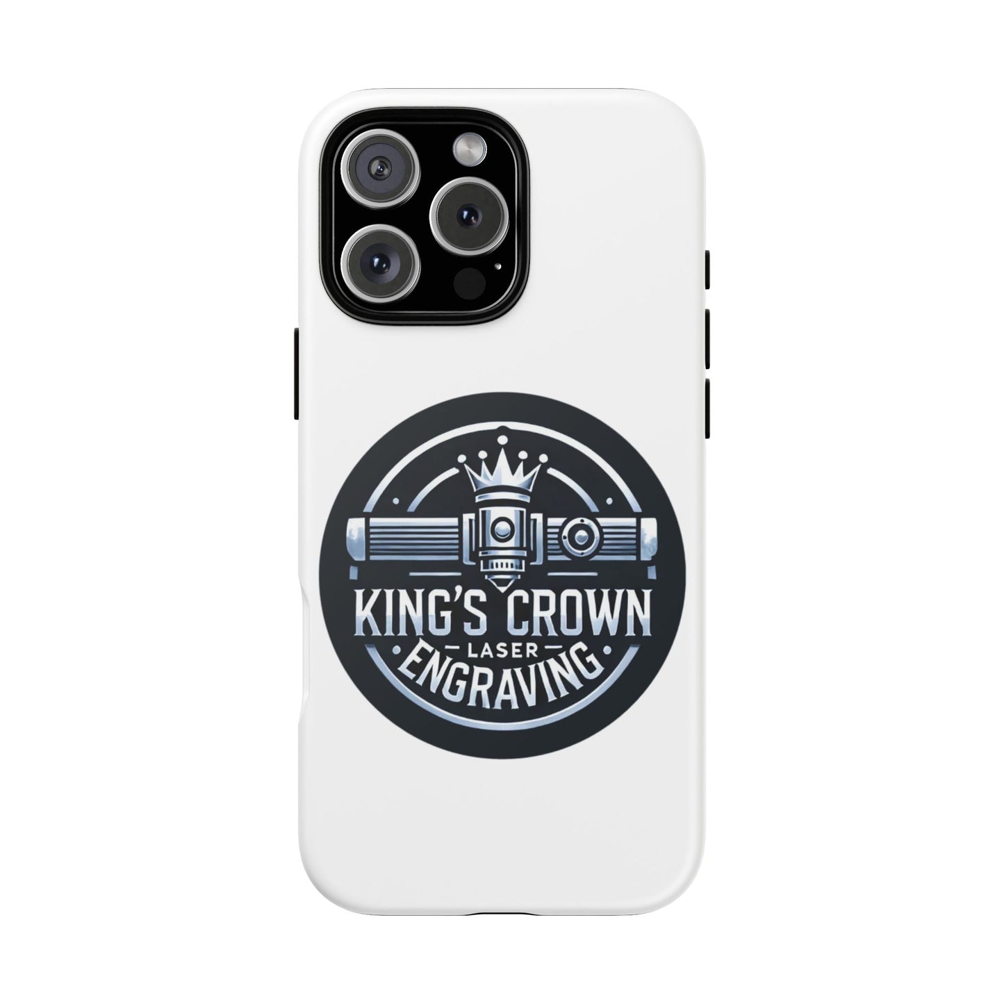 Custom Laser Engraved Phone Case, Tough Cases for Kings and Queens, Stylish Phone Accessories, Custom Gifts, Unique Designs Printify