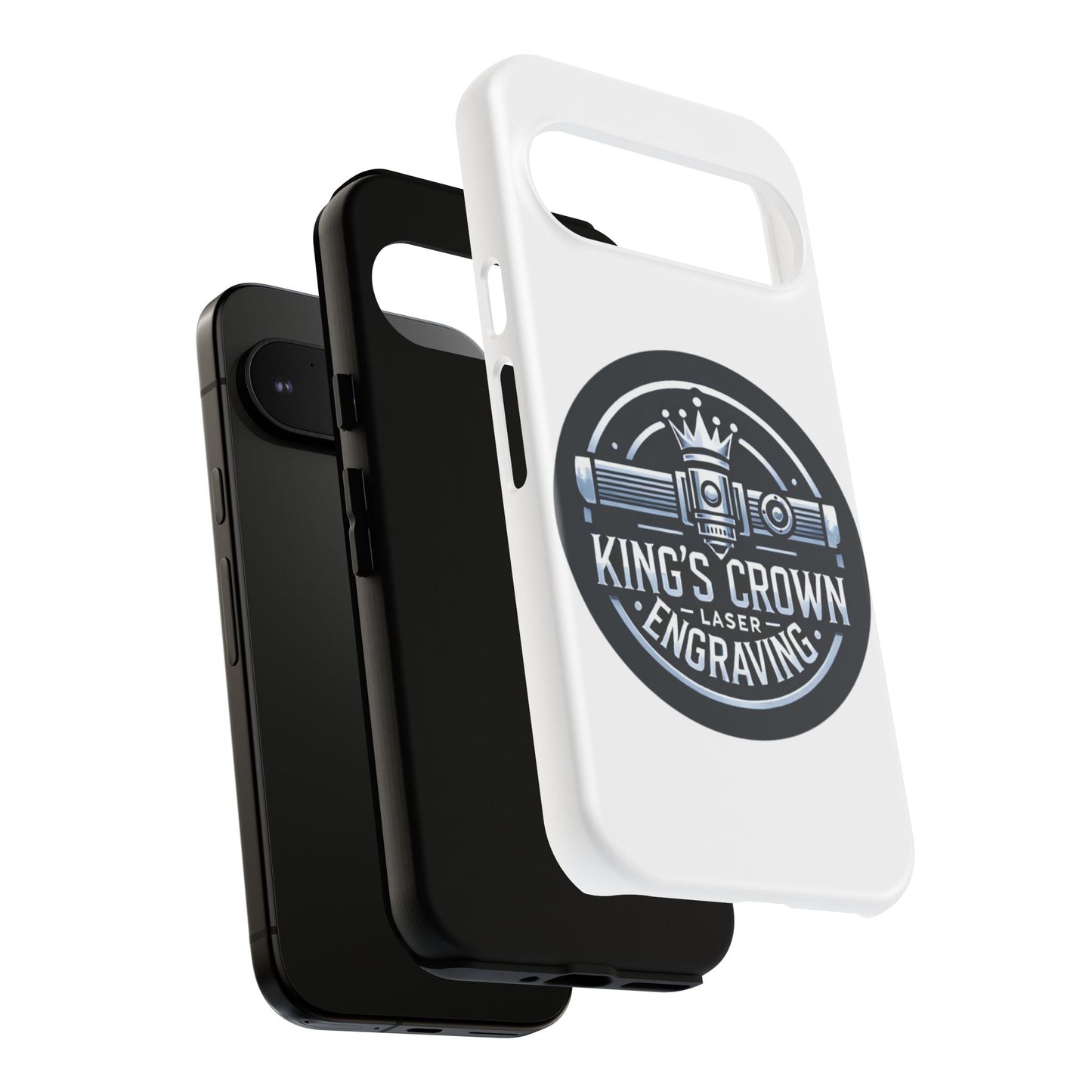 Custom Laser Engraved Phone Case, Tough Cases for Kings and Queens, Stylish Phone Accessories, Custom Gifts, Unique Designs Printify