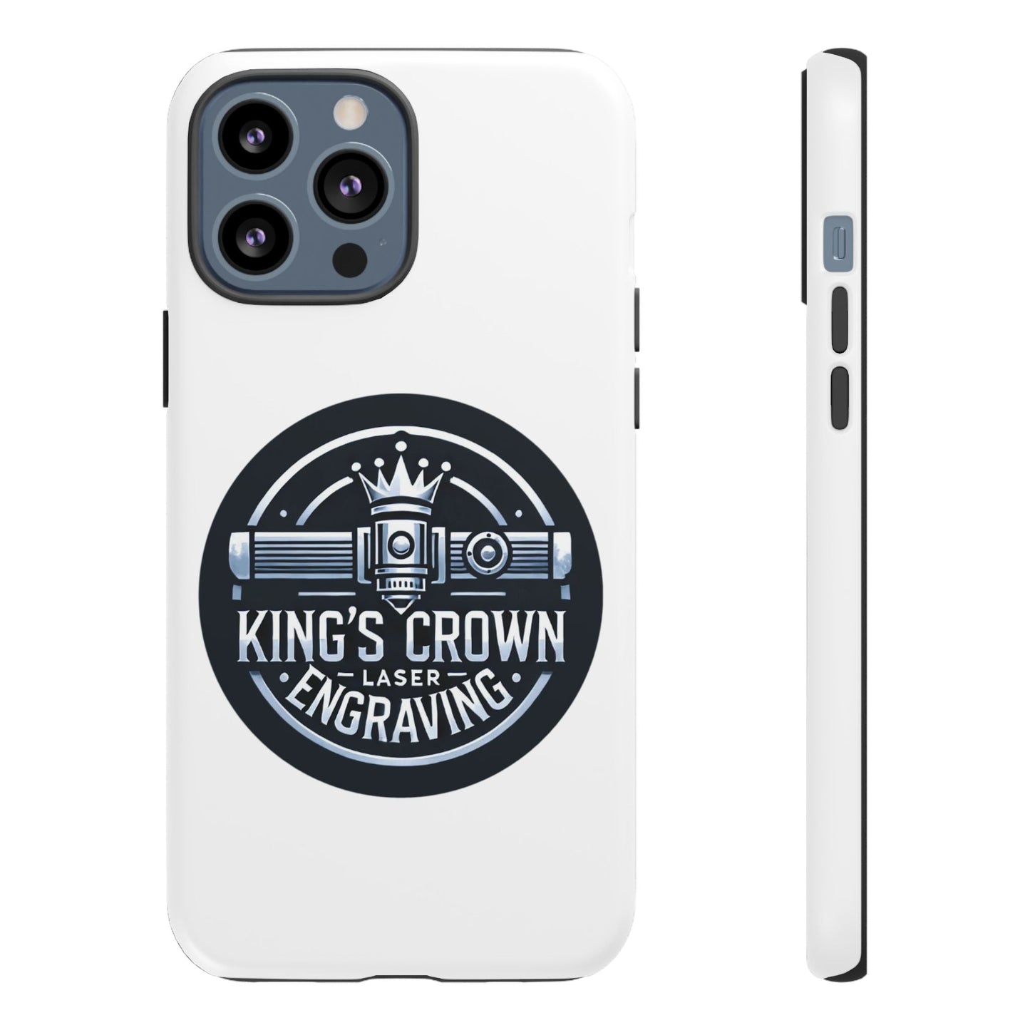 Custom Laser Engraved Phone Case, Tough Cases for Kings and Queens, Stylish Phone Accessories, Custom Gifts, Unique Designs Printify