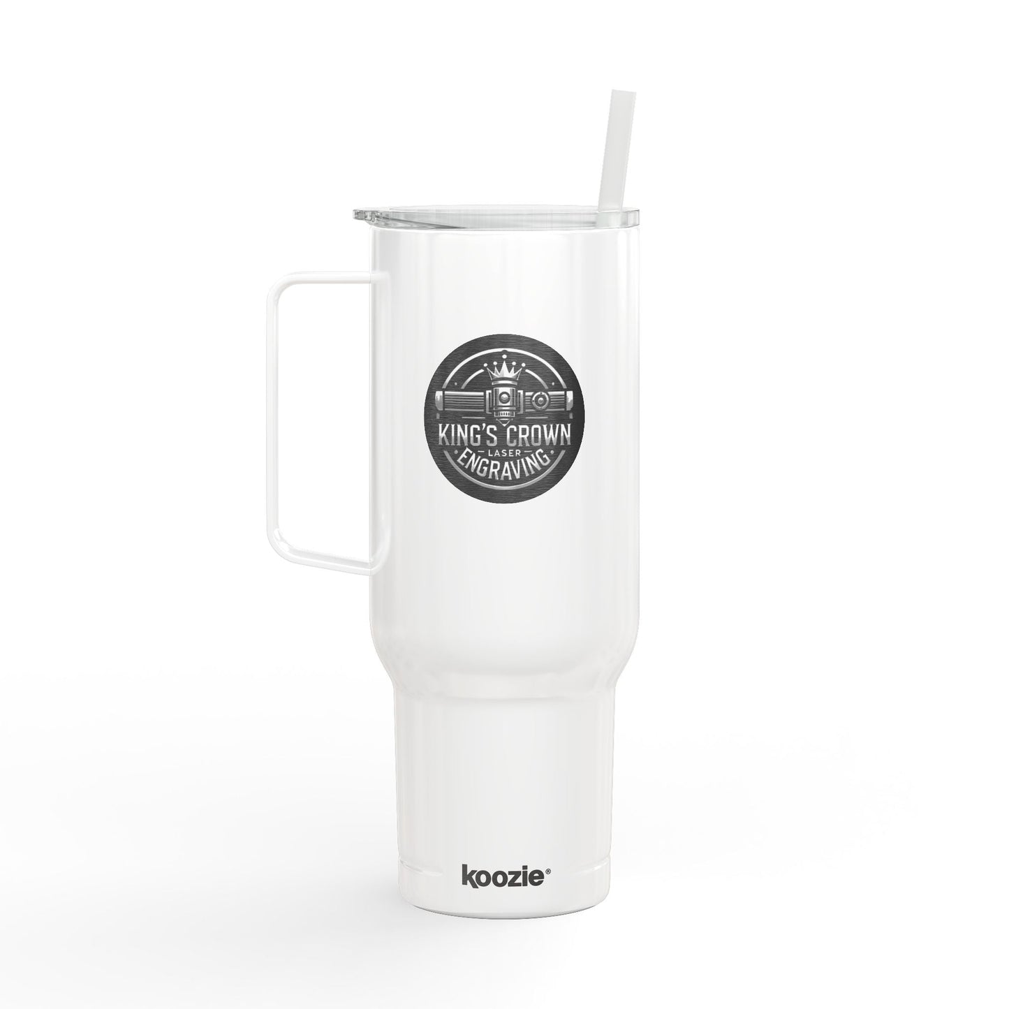 Custom Personalized Insulated Tumbler with Lid, 40oz - Perfect for Gifts, Travel, Office, and Hydration Printify