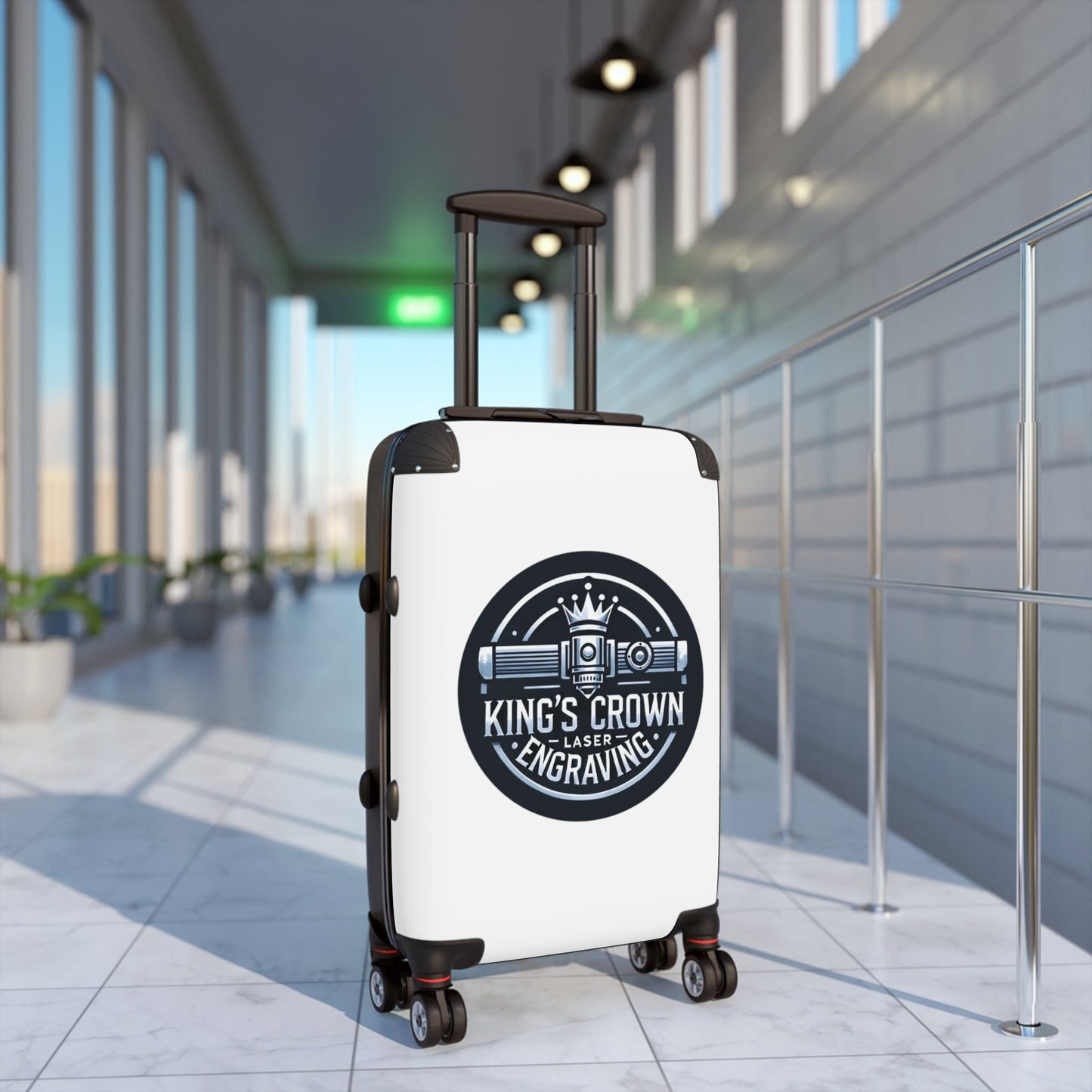Custom Personalized Suitcase for Travel Adventures, Unique Luggage Bag, Custom Engraved, Great Gift for Travelers, Stylish & Functional Printify