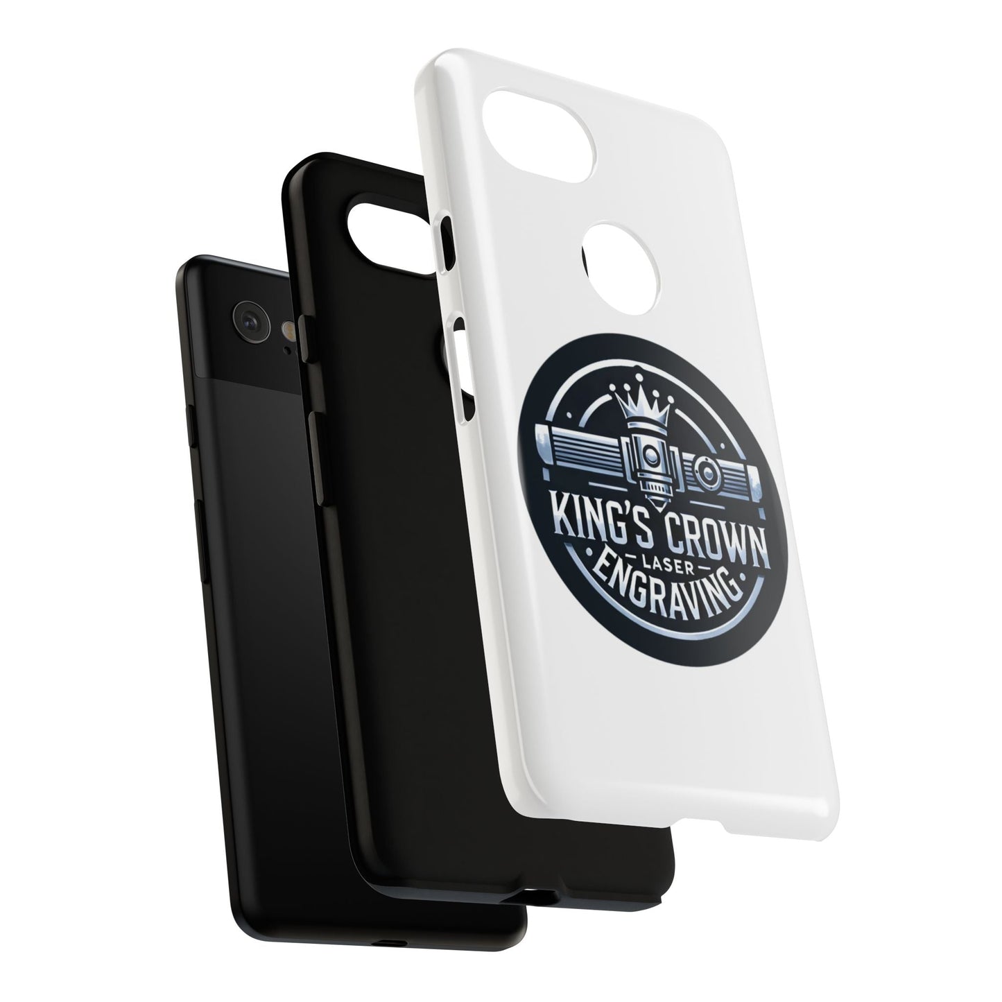 Custom Laser Engraved Phone Case, Tough Cases for Kings and Queens, Stylish Phone Accessories, Custom Gifts, Unique Designs Printify