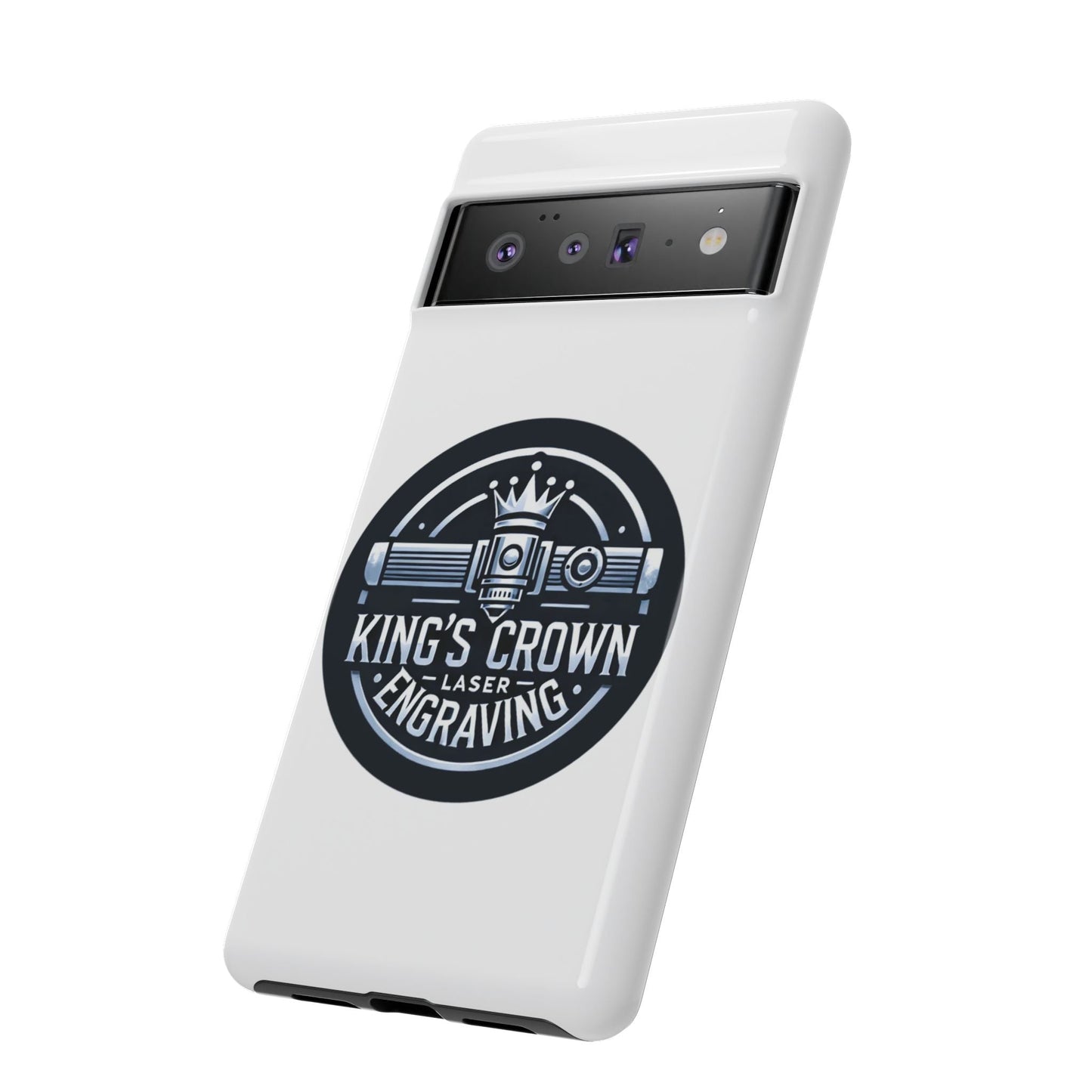 Custom Laser Engraved Phone Case, Tough Cases for Kings and Queens, Stylish Phone Accessories, Custom Gifts, Unique Designs Printify