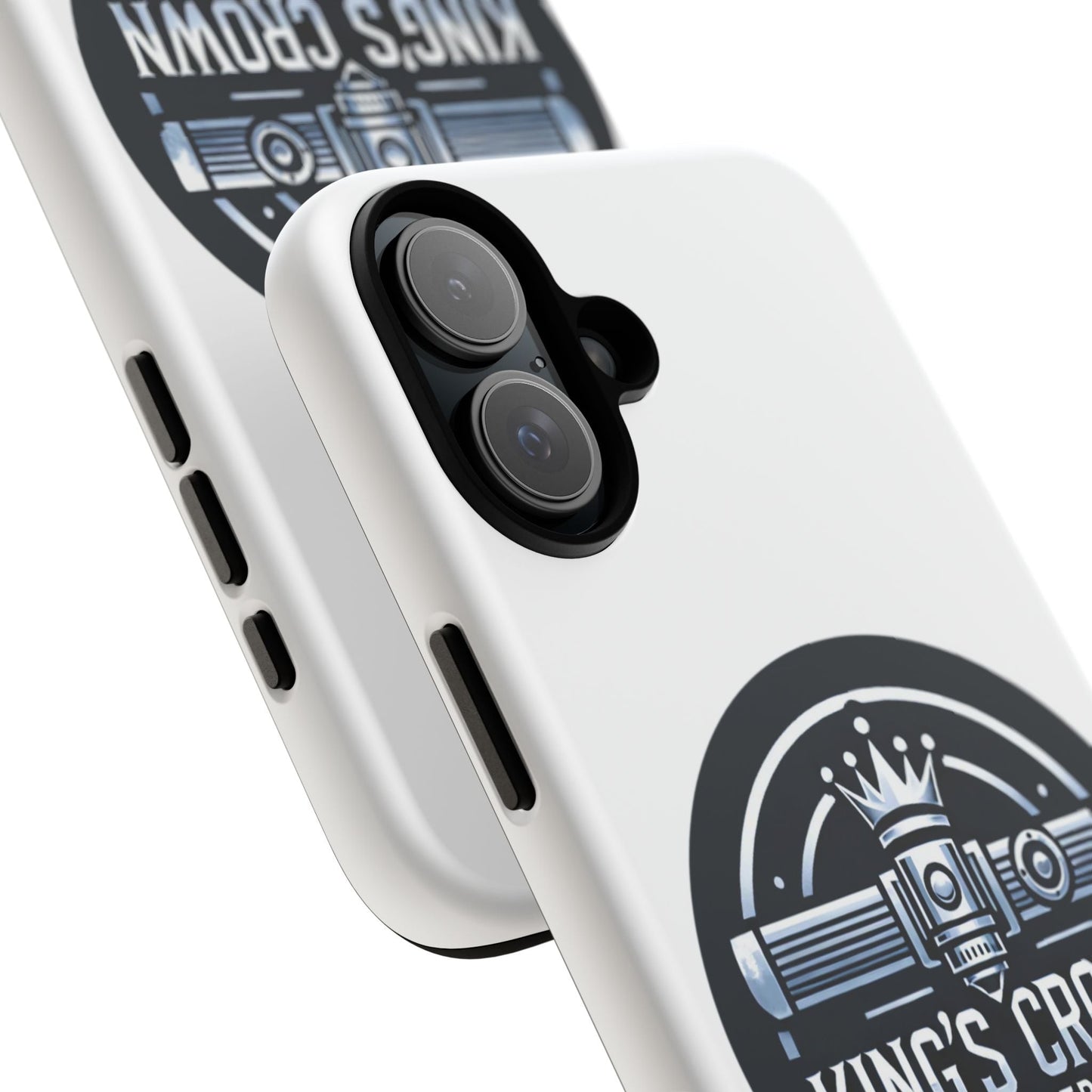 Custom Laser Engraved Phone Case, Tough Cases for Kings and Queens, Stylish Phone Accessories, Custom Gifts, Unique Designs Printify