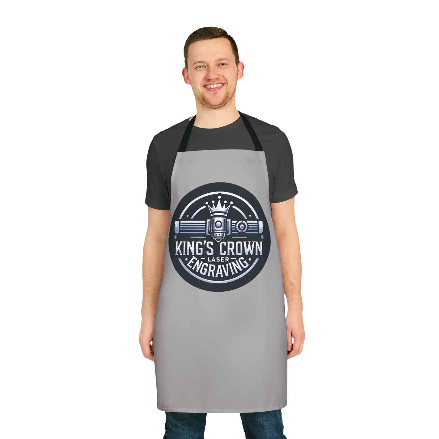Custom Chef Apron, Personalized Gift for Cooking Enthusiasts, BBQ Parties, Father's Day, Kitchen Decor, Unique Engraving Design Printify