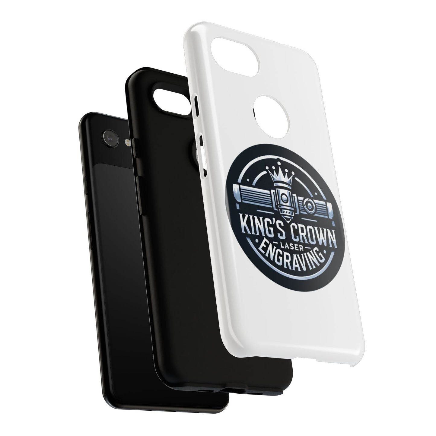 Custom Laser Engraved Phone Case, Tough Cases for Kings and Queens, Stylish Phone Accessories, Custom Gifts, Unique Designs Printify