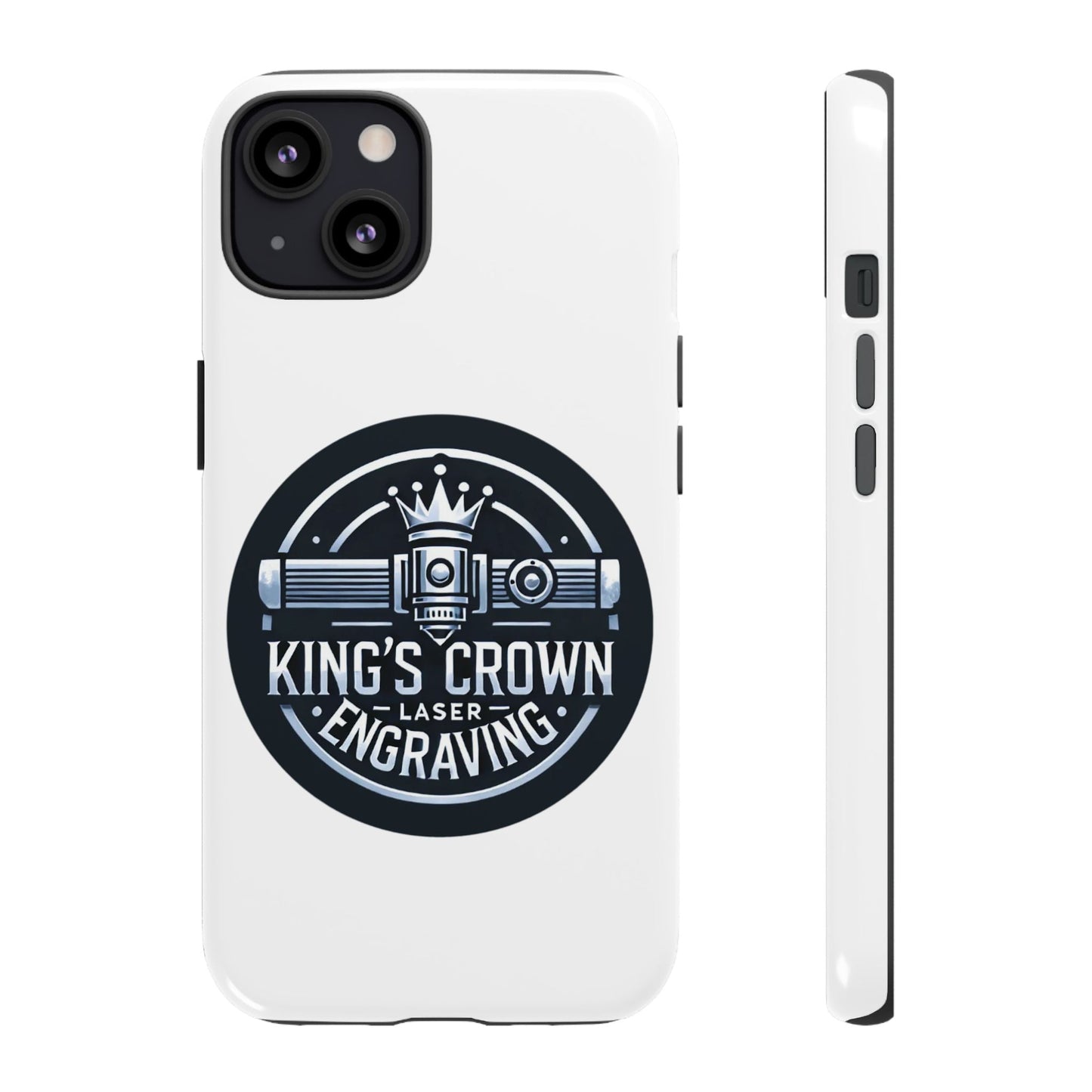 Custom Laser Engraved Phone Case, Tough Cases for Kings and Queens, Stylish Phone Accessories, Custom Gifts, Unique Designs Printify