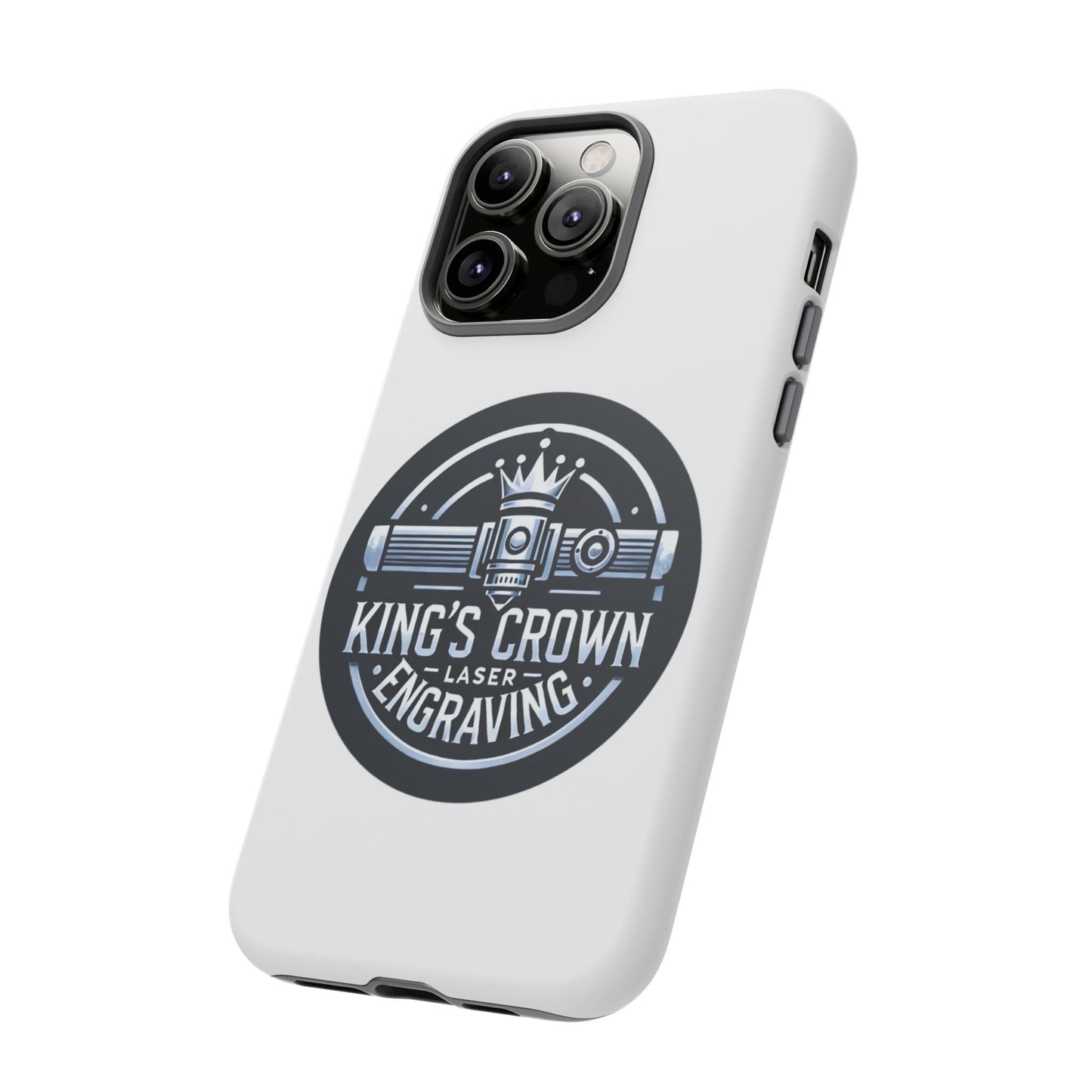 Custom Laser Engraved Phone Case, Tough Cases for Kings and Queens, Stylish Phone Accessories, Custom Gifts, Unique Designs Printify