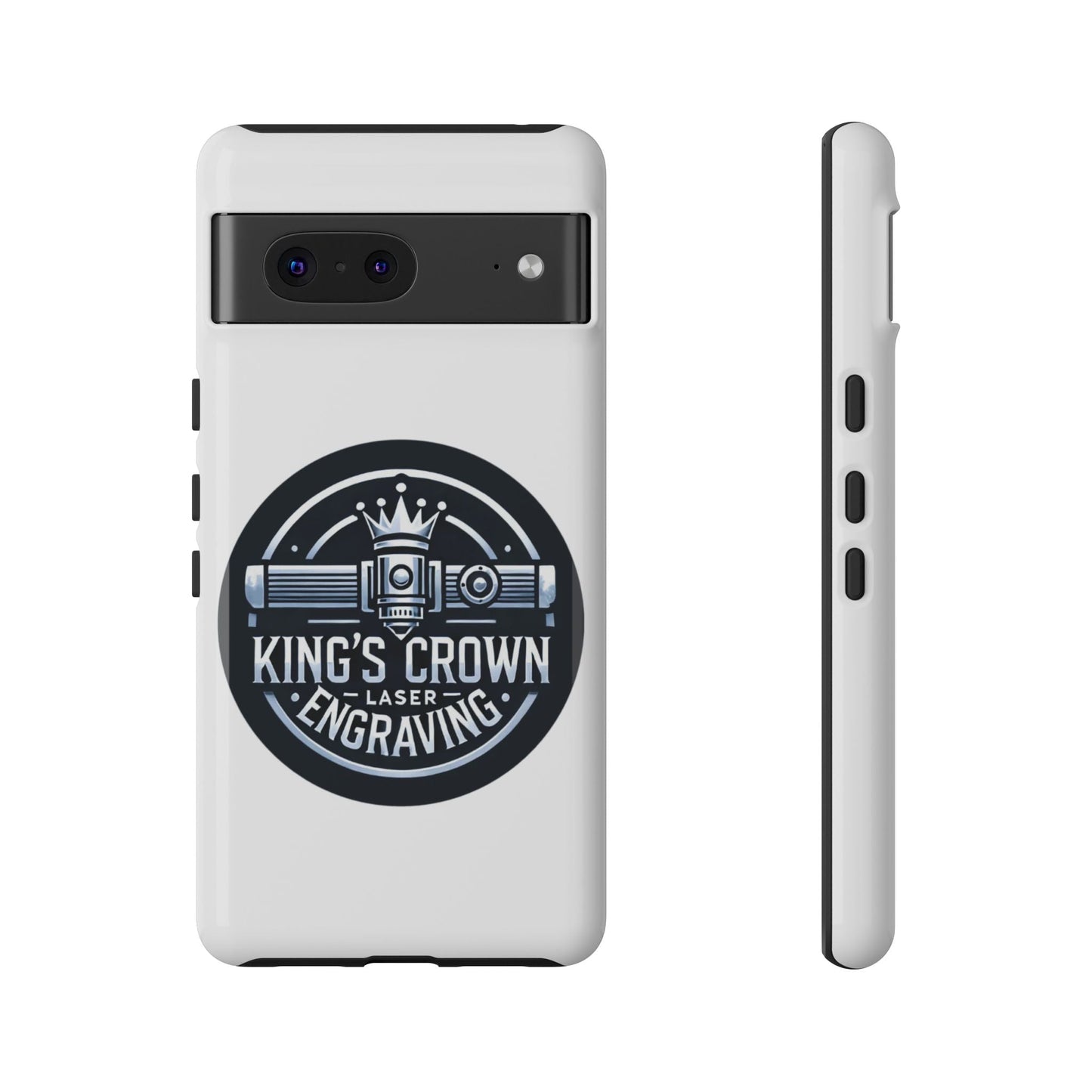 Custom Laser Engraved Phone Case, Tough Cases for Kings and Queens, Stylish Phone Accessories, Custom Gifts, Unique Designs Printify