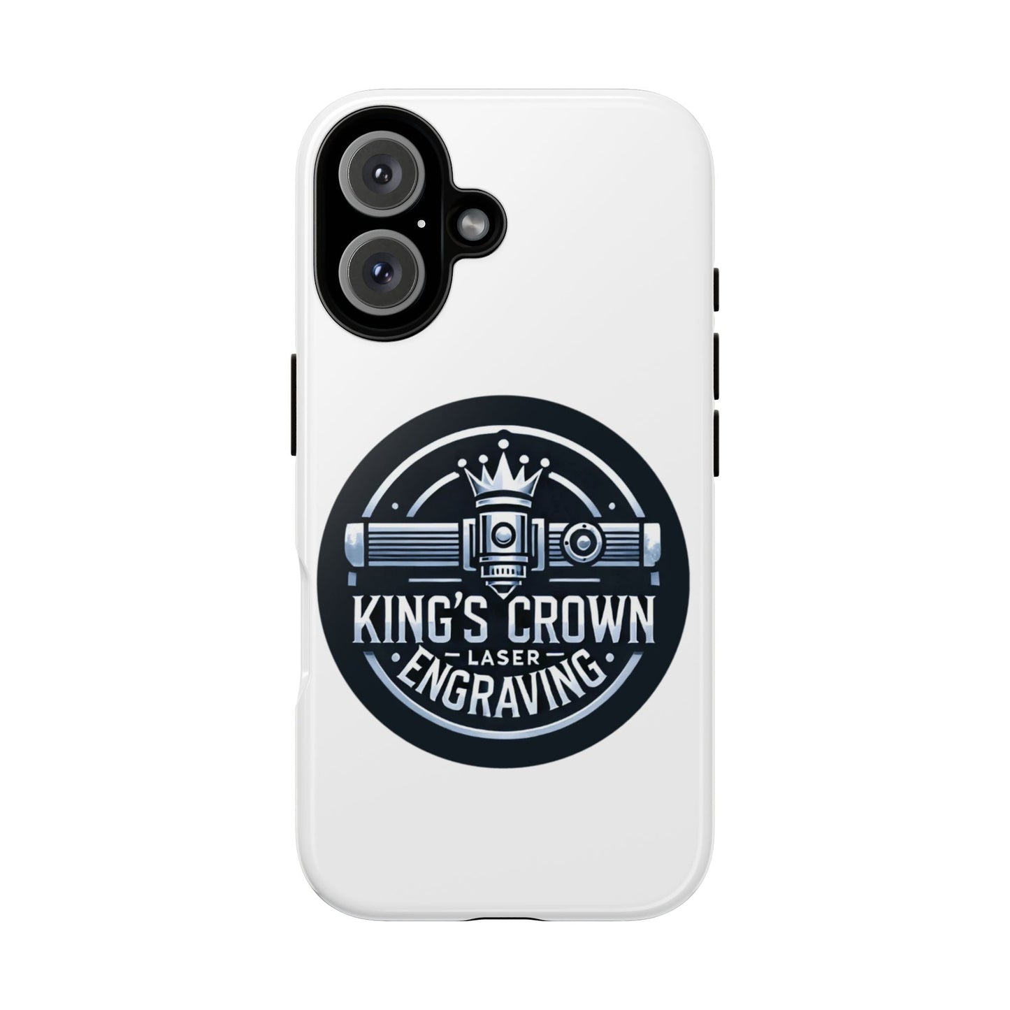 Custom Laser Engraved Phone Case, Tough Cases for Kings and Queens, Stylish Phone Accessories, Custom Gifts, Unique Designs Printify