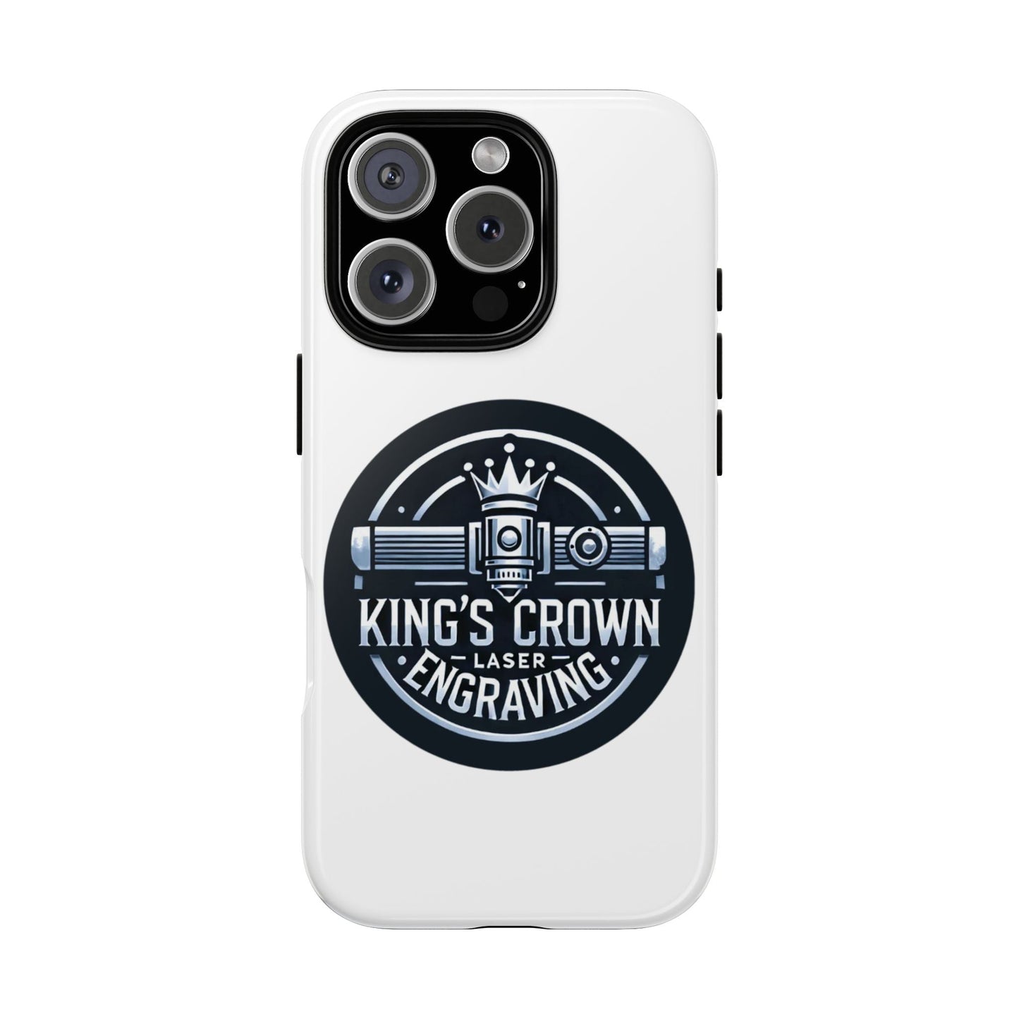 Custom Laser Engraved Phone Case, Tough Cases for Kings and Queens, Stylish Phone Accessories, Custom Gifts, Unique Designs Printify