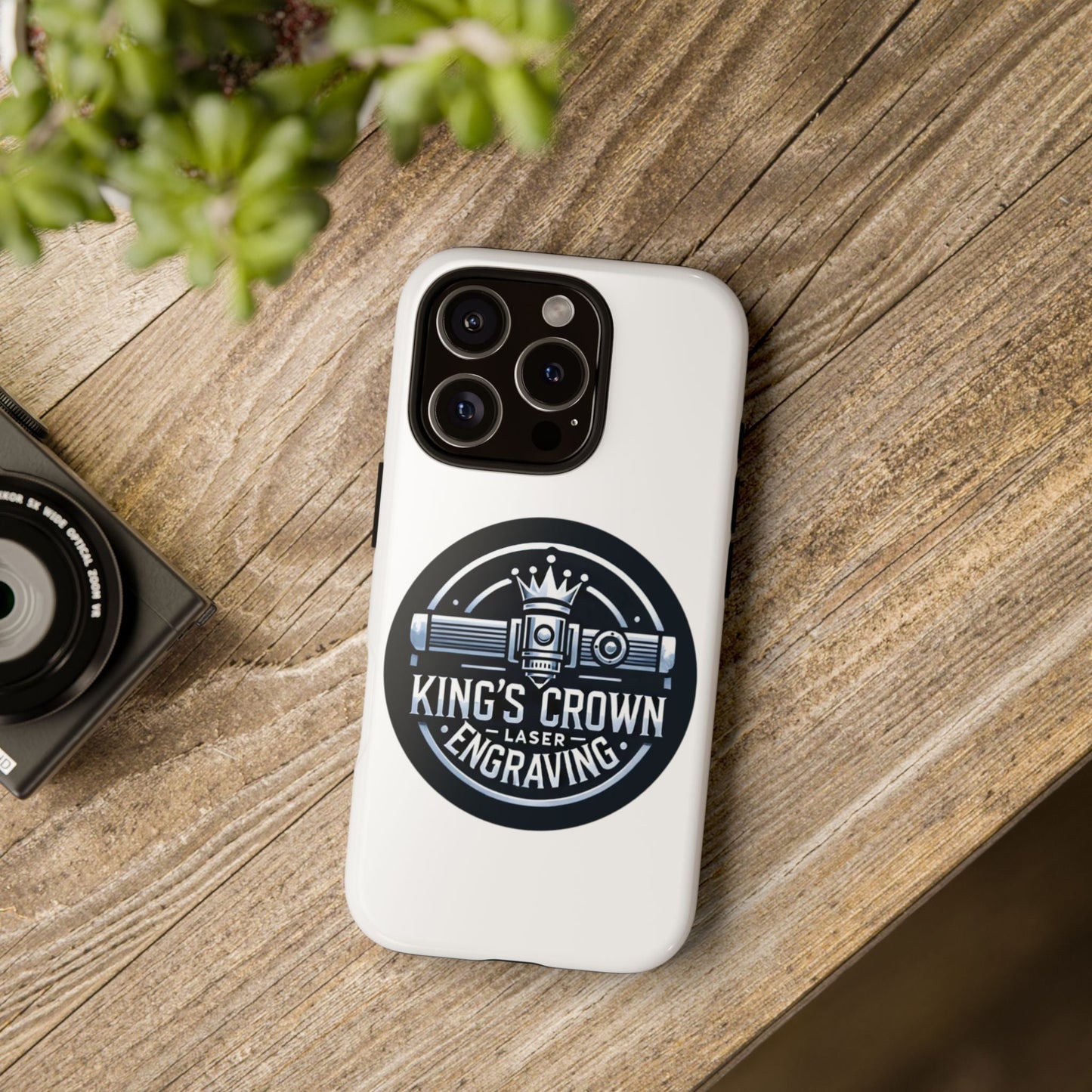 Custom Laser Engraved Phone Case, Tough Cases for Kings and Queens, Stylish Phone Accessories, Custom Gifts, Unique Designs Printify