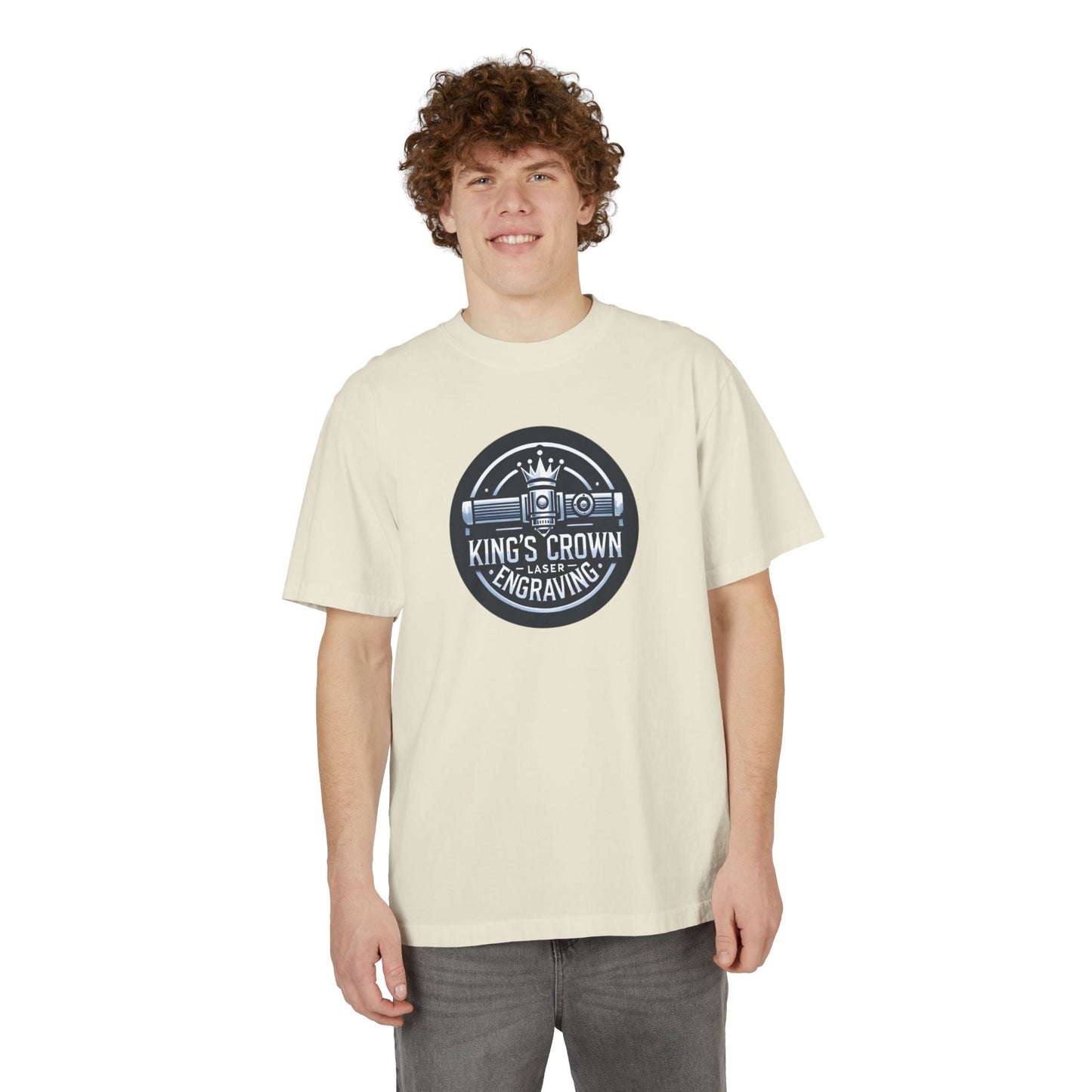 Custom Unisex King’s Crown Graphic T-Shirt, Casual Wear, Gifts for Him, Birthday, Crown Enthusiast Apparel, Engraving Theme Tee Printify