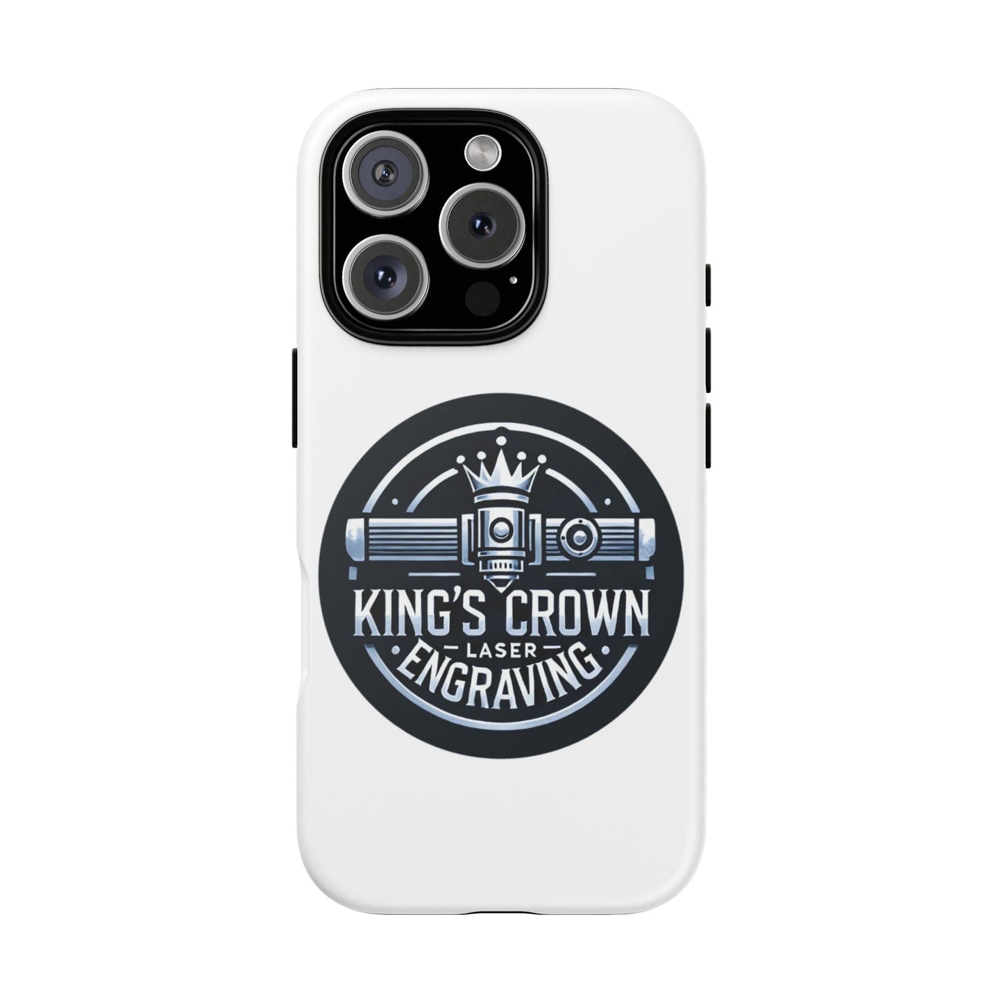 Custom Laser Engraved Phone Case, Tough Cases for Kings and Queens, Stylish Phone Accessories, Custom Gifts, Unique Designs Printify