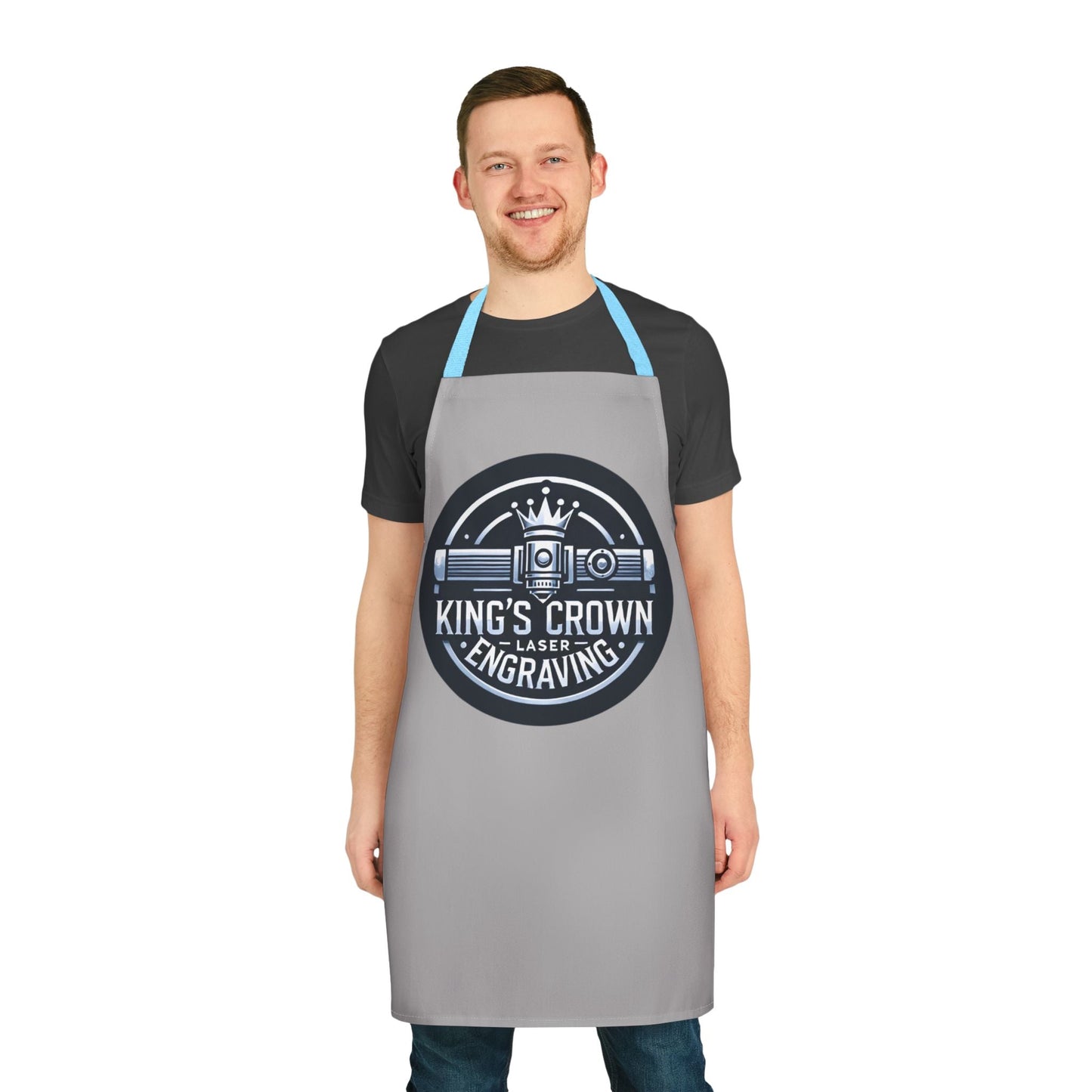 Custom Chef Apron, Personalized Gift for Cooking Enthusiasts, BBQ Parties, Father's Day, Kitchen Decor, Unique Engraving Design Printify