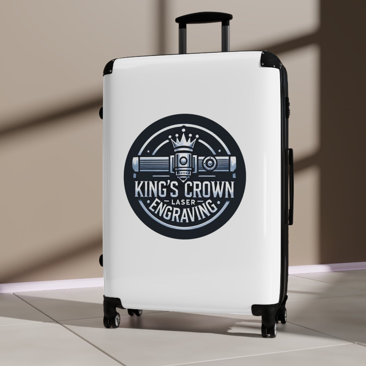 Custom Personalized Suitcase for Travel Adventures, Unique Luggage Bag, Custom Engraved, Great Gift for Travelers, Stylish & Functional Printify