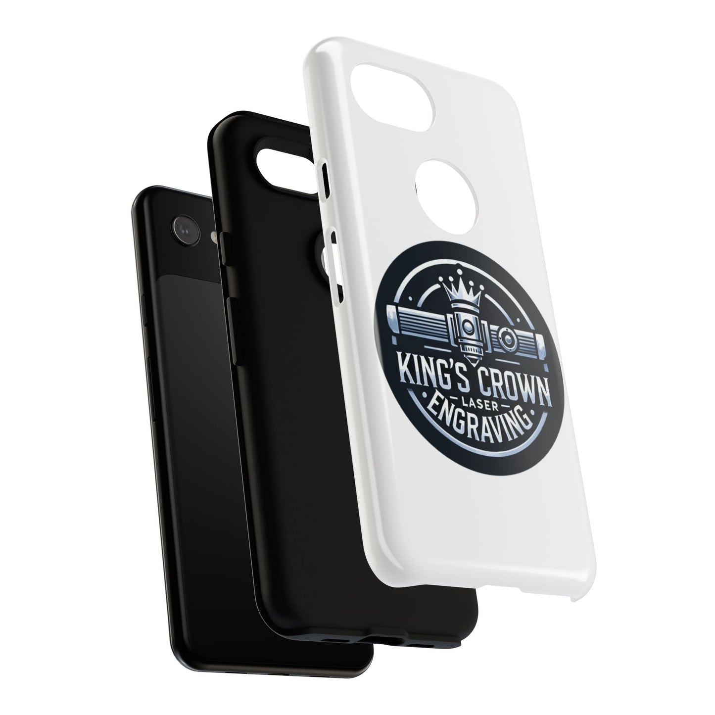 Custom Laser Engraved Phone Case, Tough Cases for Kings and Queens, Stylish Phone Accessories, Custom Gifts, Unique Designs Printify
