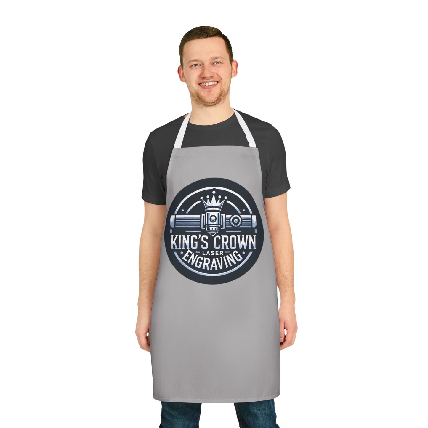 Custom Chef Apron, Personalized Gift for Cooking Enthusiasts, BBQ Parties, Father's Day, Kitchen Decor, Unique Engraving Design Printify