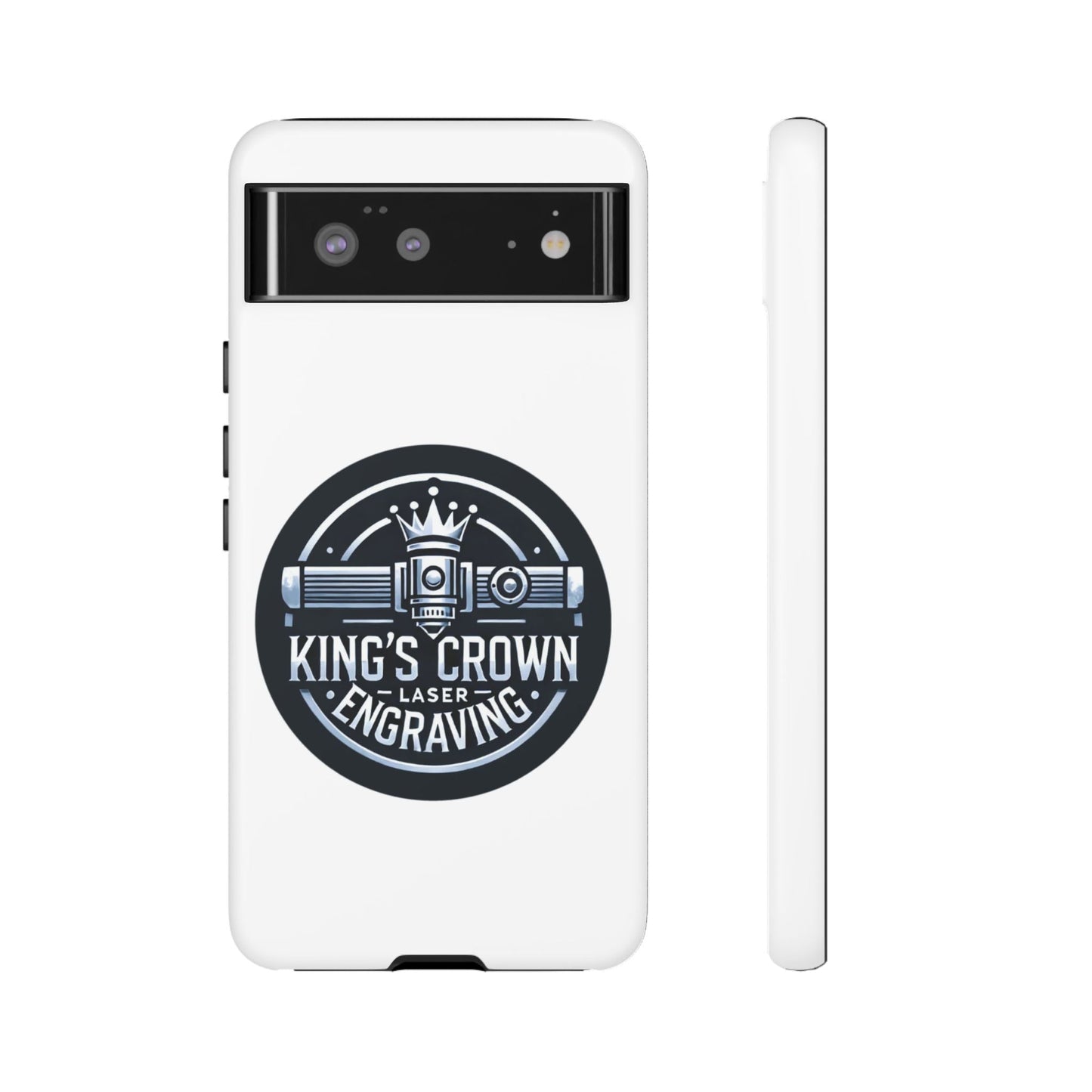 Custom Laser Engraved Phone Case, Tough Cases for Kings and Queens, Stylish Phone Accessories, Custom Gifts, Unique Designs Printify
