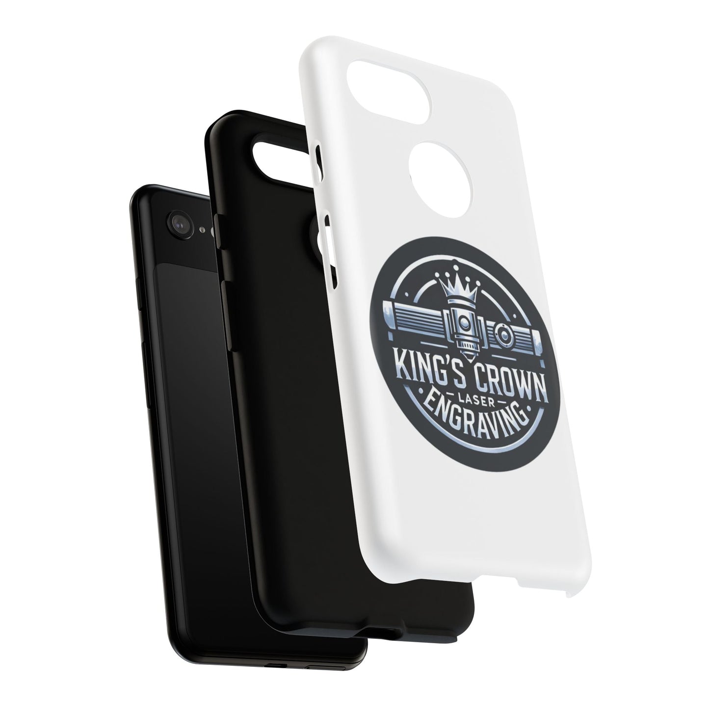 Custom Laser Engraved Phone Case, Tough Cases for Kings and Queens, Stylish Phone Accessories, Custom Gifts, Unique Designs Printify