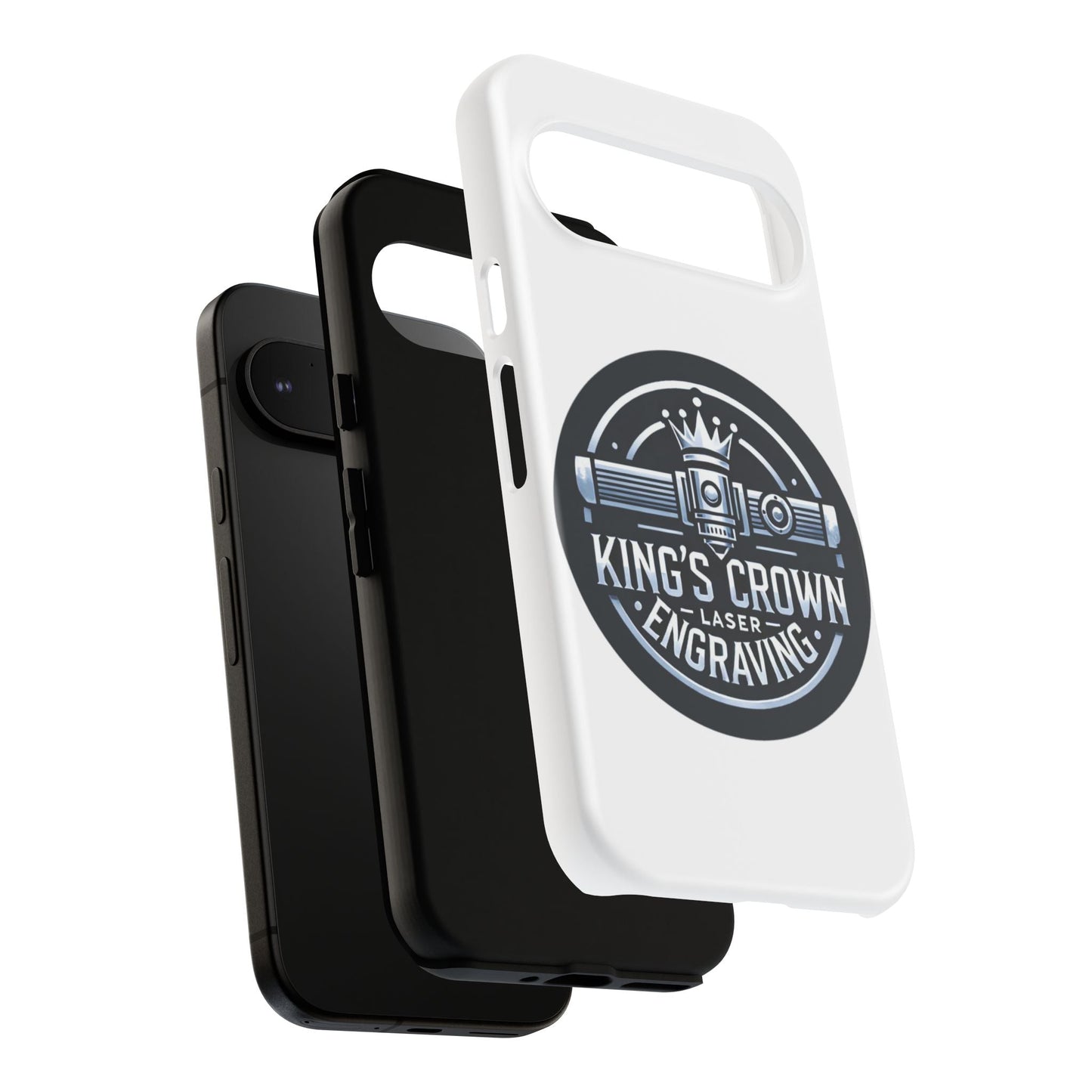 Custom Laser Engraved Phone Case, Tough Cases for Kings and Queens, Stylish Phone Accessories, Custom Gifts, Unique Designs Printify