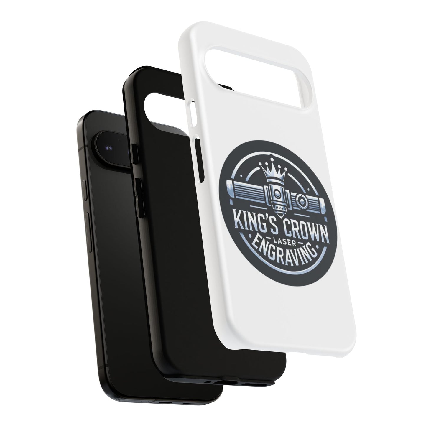 Custom Laser Engraved Phone Case, Tough Cases for Kings and Queens, Stylish Phone Accessories, Custom Gifts, Unique Designs Printify