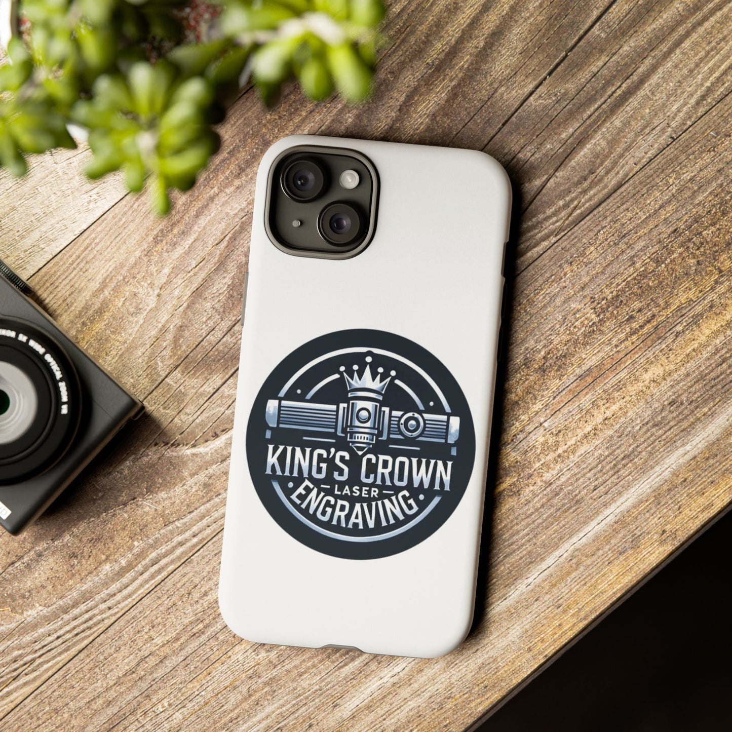 Custom Laser Engraved Phone Case, Tough Cases for Kings and Queens, Stylish Phone Accessories, Custom Gifts, Unique Designs Printify