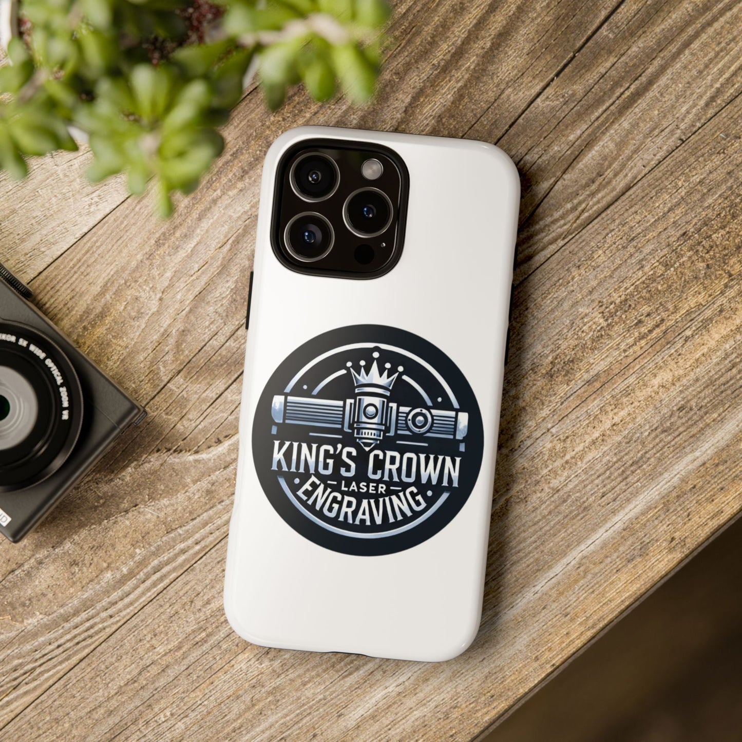 Custom Laser Engraved Phone Case, Tough Cases for Kings and Queens, Stylish Phone Accessories, Custom Gifts, Unique Designs Printify