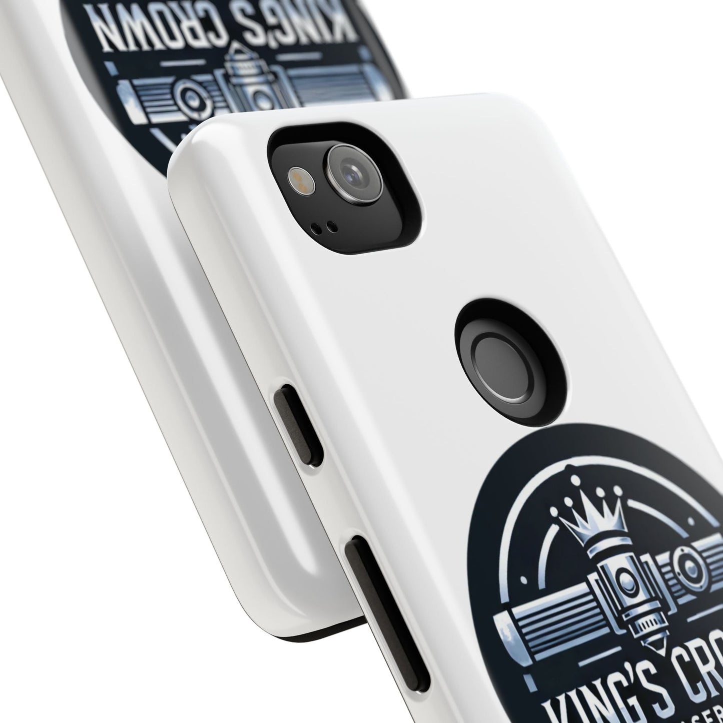 Custom Laser Engraved Phone Case, Tough Cases for Kings and Queens, Stylish Phone Accessories, Custom Gifts, Unique Designs Printify
