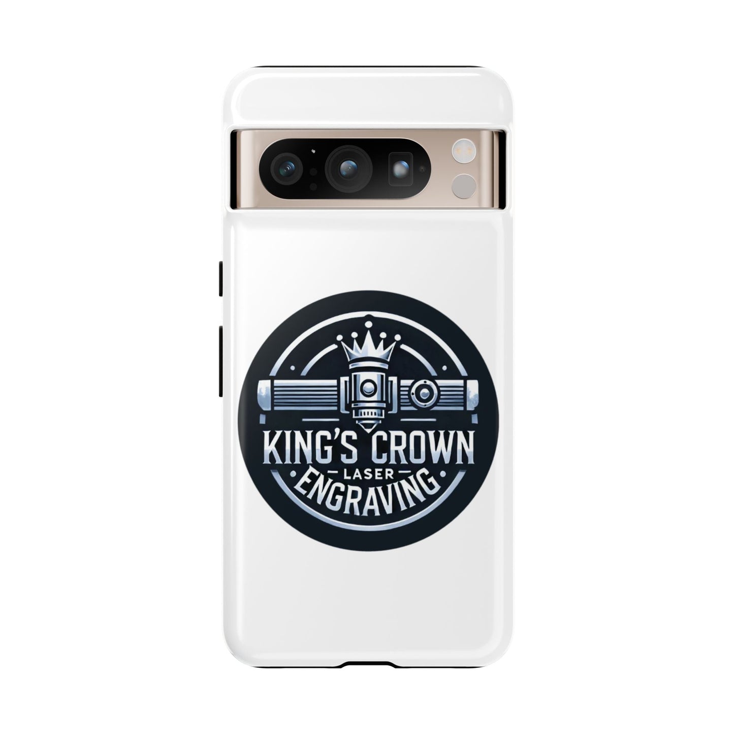 Custom Laser Engraved Phone Case, Tough Cases for Kings and Queens, Stylish Phone Accessories, Custom Gifts, Unique Designs Printify