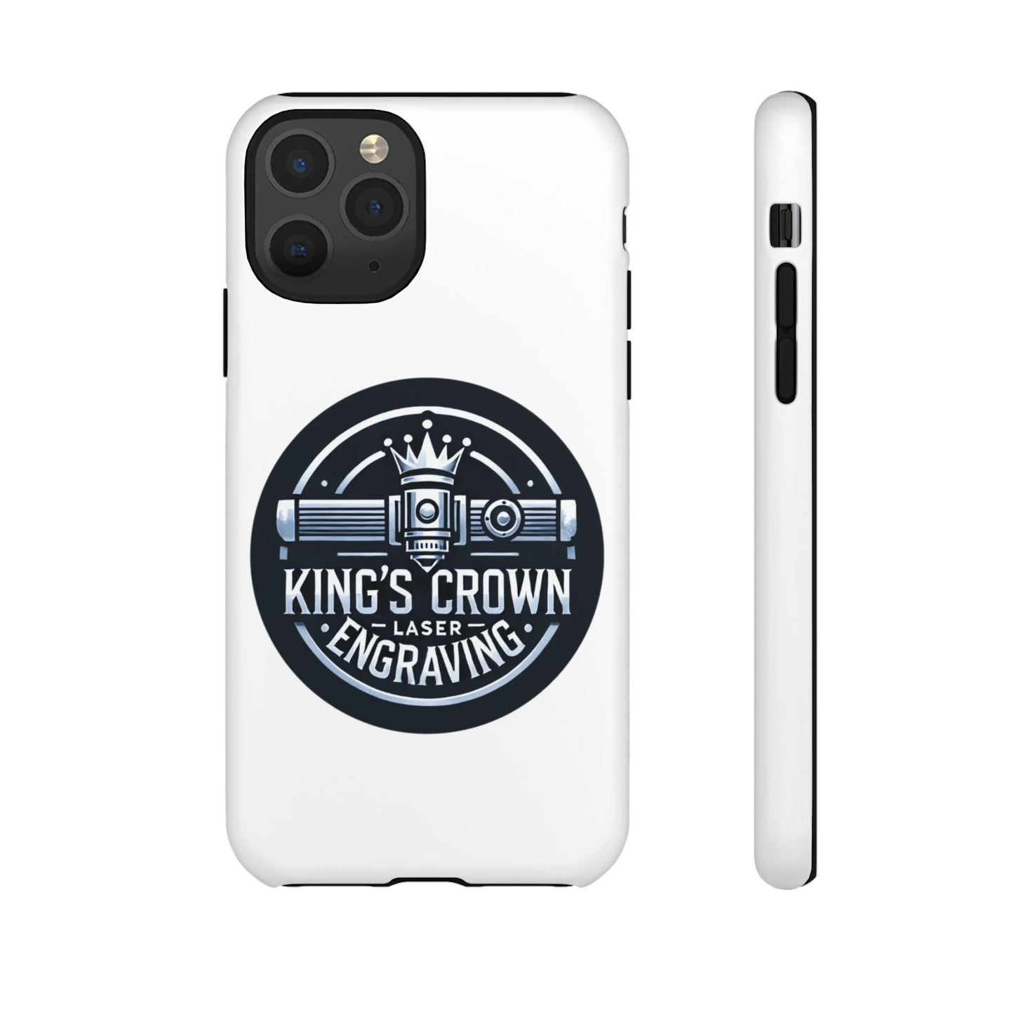 Custom Laser Engraved Phone Case, Tough Cases for Kings and Queens, Stylish Phone Accessories, Custom Gifts, Unique Designs Printify