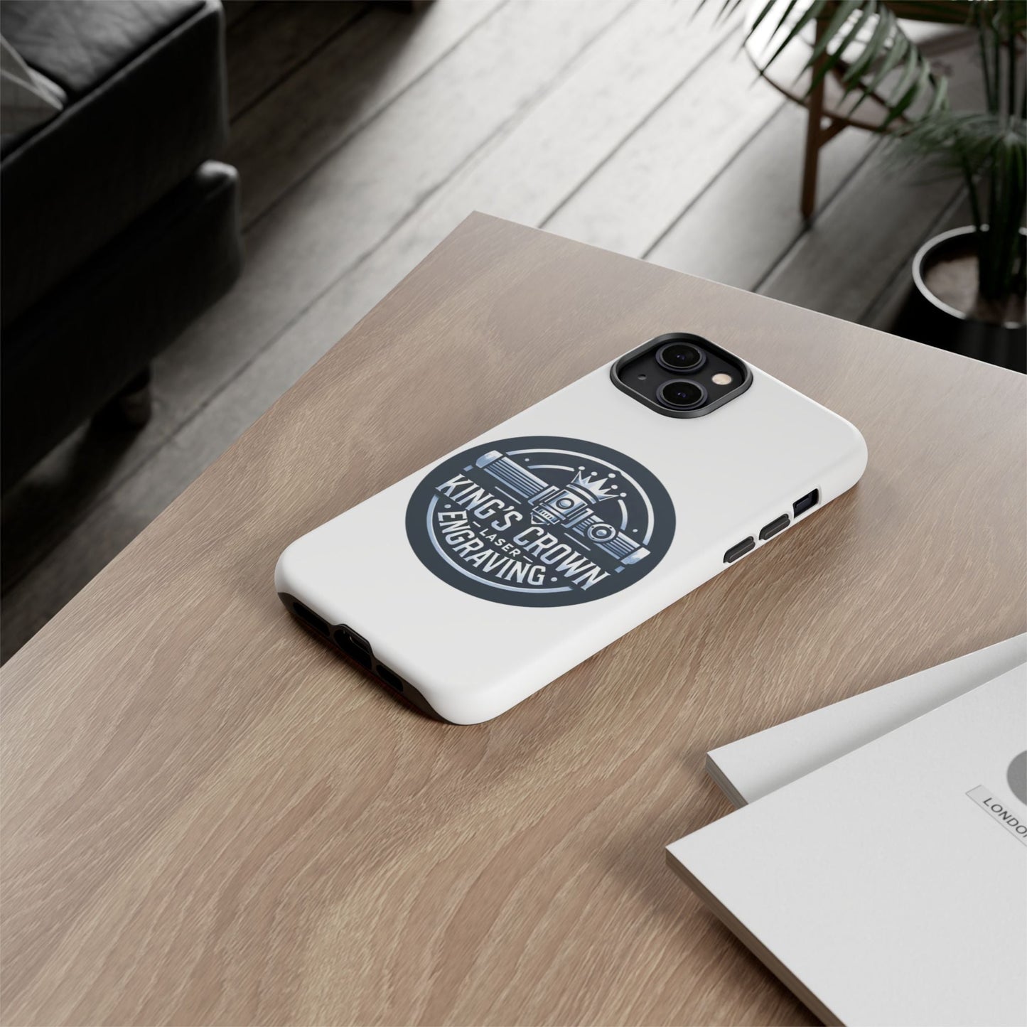 Custom Laser Engraved Phone Case, Tough Cases for Kings and Queens, Stylish Phone Accessories, Custom Gifts, Unique Designs Printify