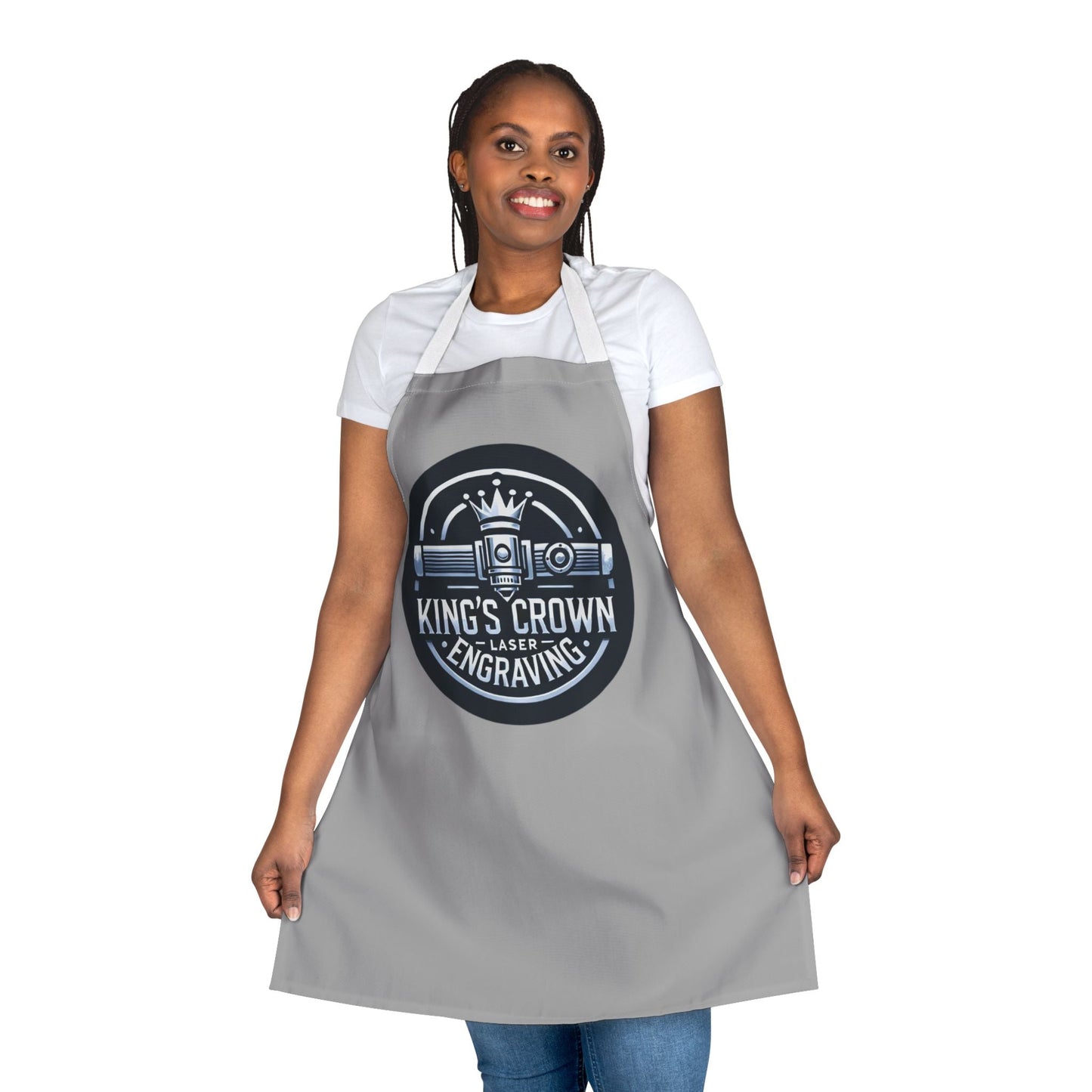 Custom Chef Apron, Personalized Gift for Cooking Enthusiasts, BBQ Parties, Father's Day, Kitchen Decor, Unique Engraving Design Printify