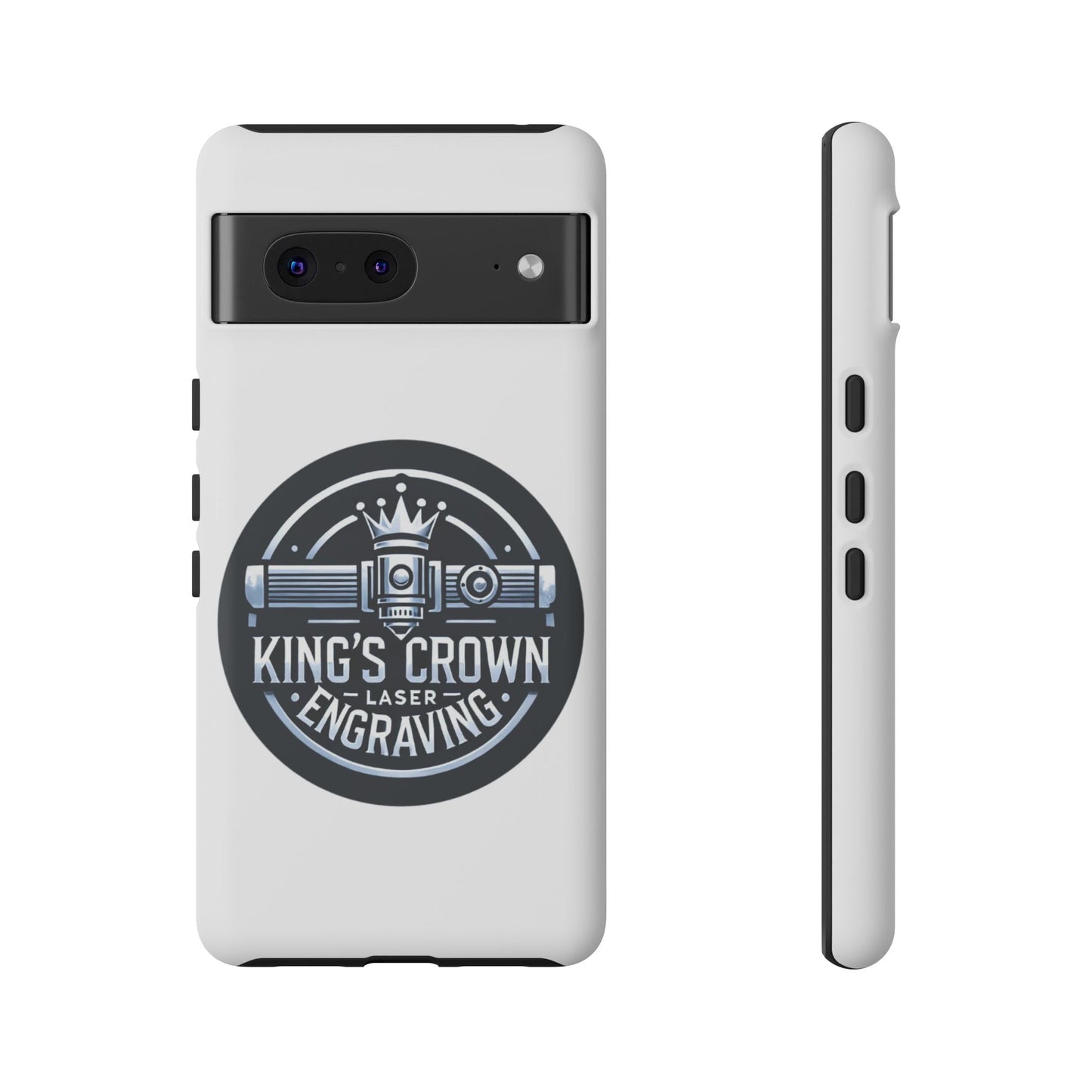 Custom Laser Engraved Phone Case, Tough Cases for Kings and Queens, Stylish Phone Accessories, Custom Gifts, Unique Designs Printify