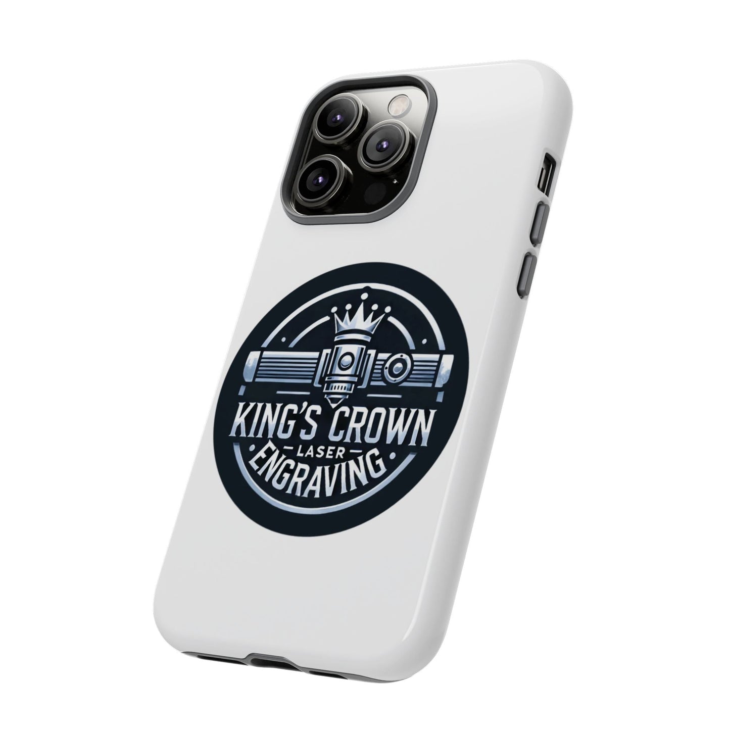 Custom Laser Engraved Phone Case, Tough Cases for Kings and Queens, Stylish Phone Accessories, Custom Gifts, Unique Designs Printify