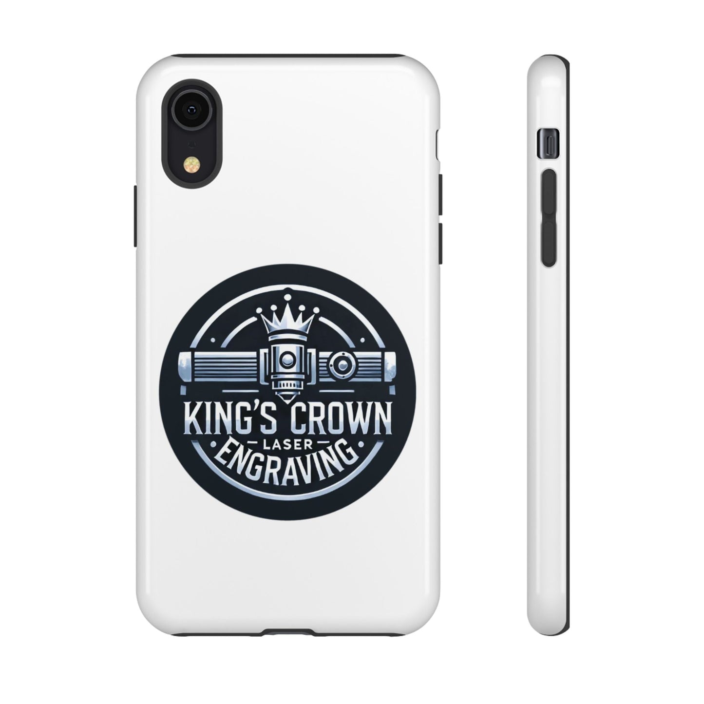 Custom Laser Engraved Phone Case, Tough Cases for Kings and Queens, Stylish Phone Accessories, Custom Gifts, Unique Designs Printify