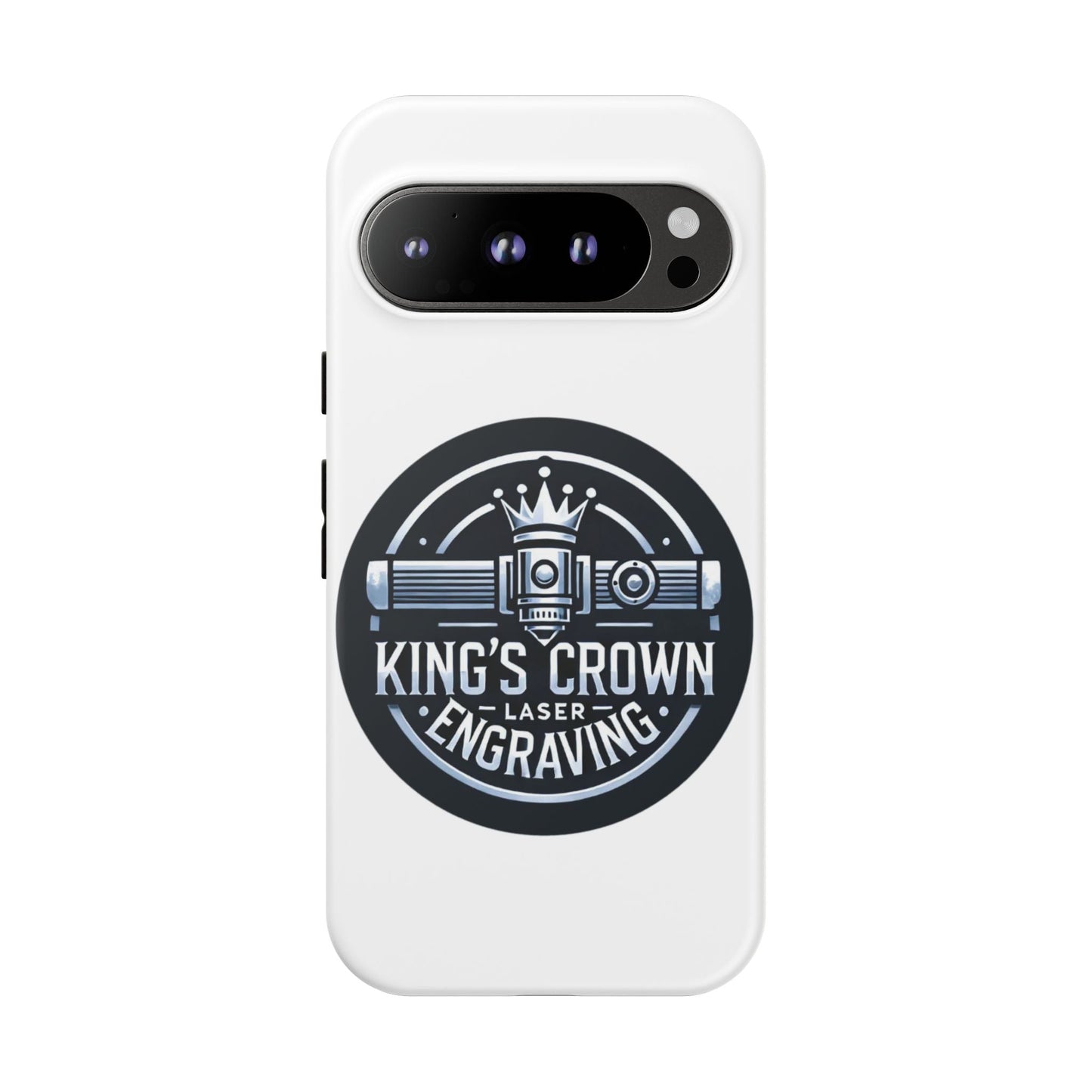 Custom Laser Engraved Phone Case, Tough Cases for Kings and Queens, Stylish Phone Accessories, Custom Gifts, Unique Designs Printify