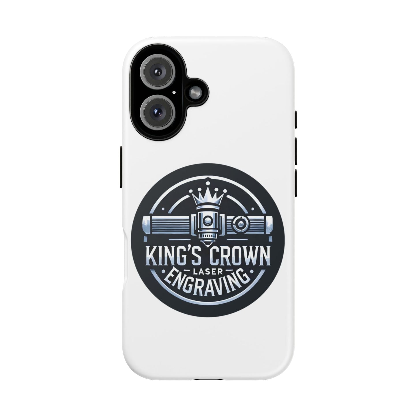 Custom Laser Engraved Phone Case, Tough Cases for Kings and Queens, Stylish Phone Accessories, Custom Gifts, Unique Designs Printify