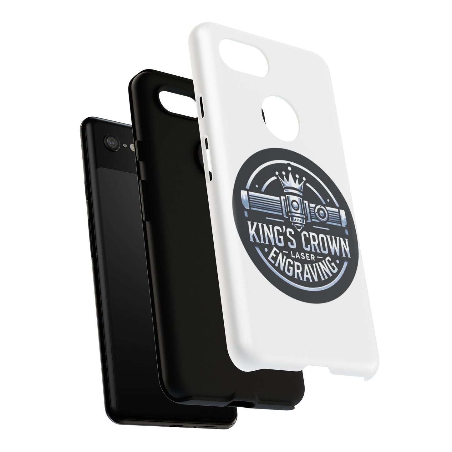 Custom Laser Engraved Phone Case, Tough Cases for Kings and Queens, Stylish Phone Accessories, Custom Gifts, Unique Designs Printify