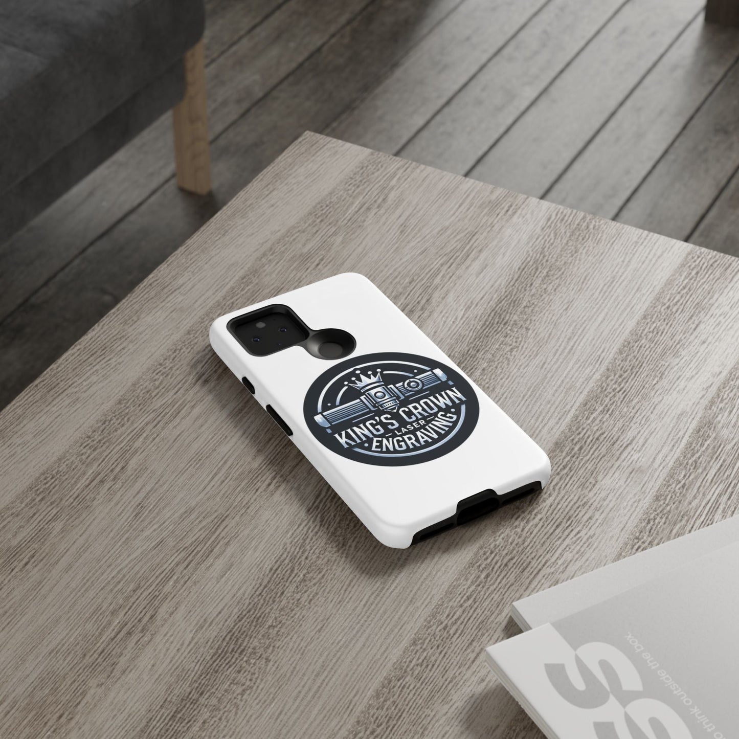 Custom Laser Engraved Phone Case, Tough Cases for Kings and Queens, Stylish Phone Accessories, Custom Gifts, Unique Designs Printify
