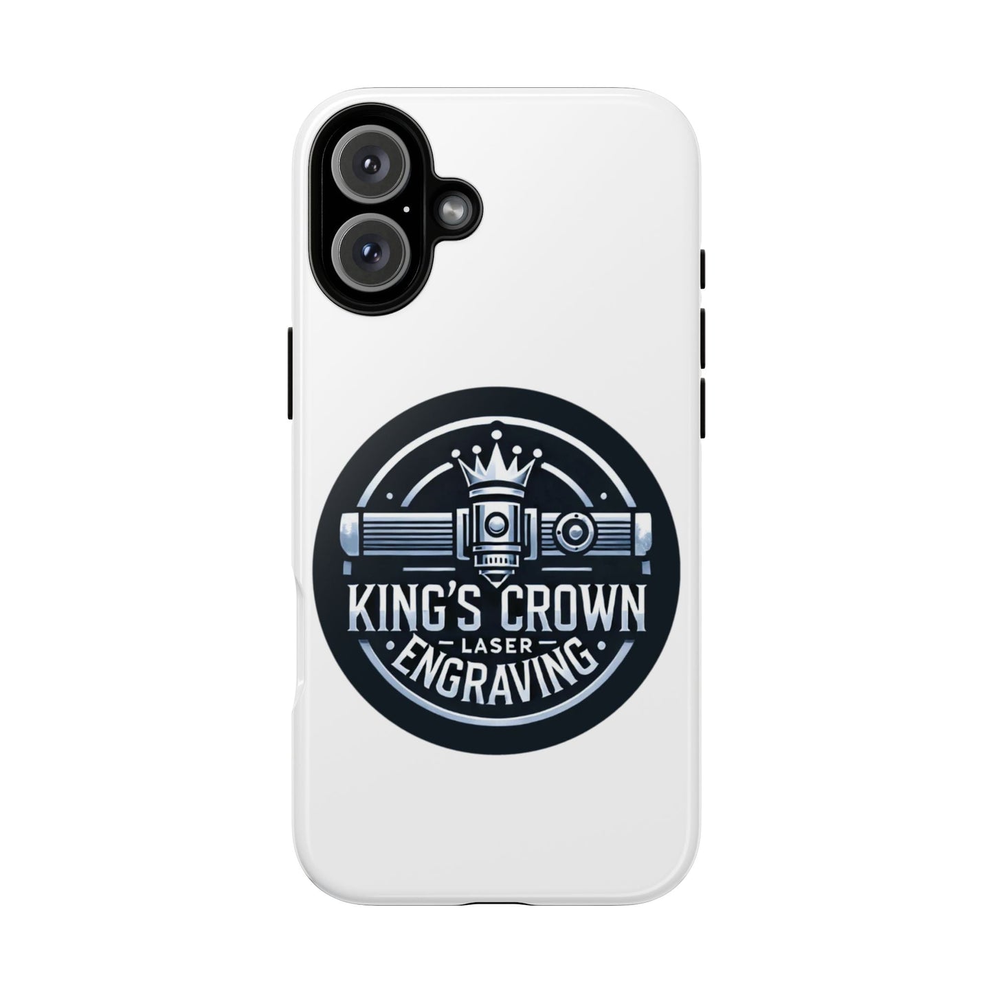 Custom Laser Engraved Phone Case, Tough Cases for Kings and Queens, Stylish Phone Accessories, Custom Gifts, Unique Designs Printify