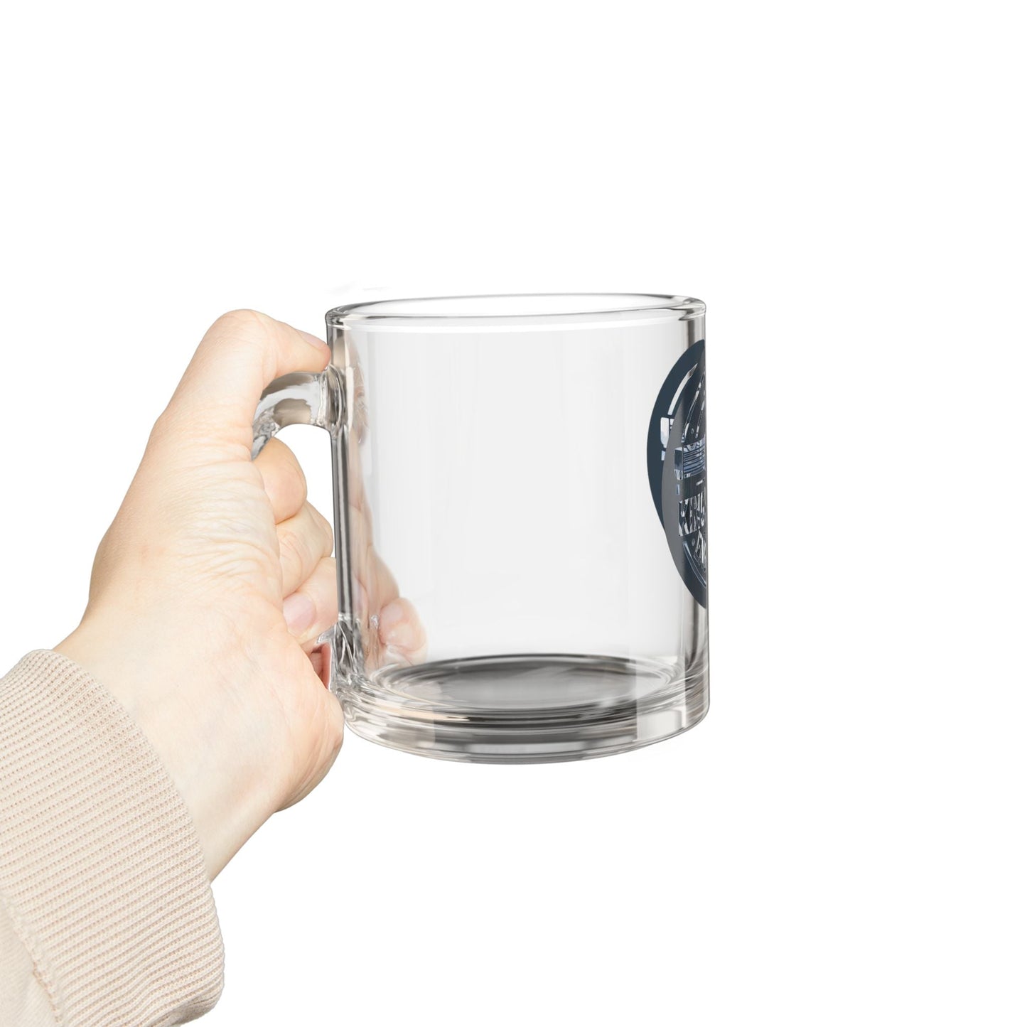 Custom Personalized Glass Coffee Mug - Perfect for Gifts, Home, Office, Engagements, and Holidays Printify