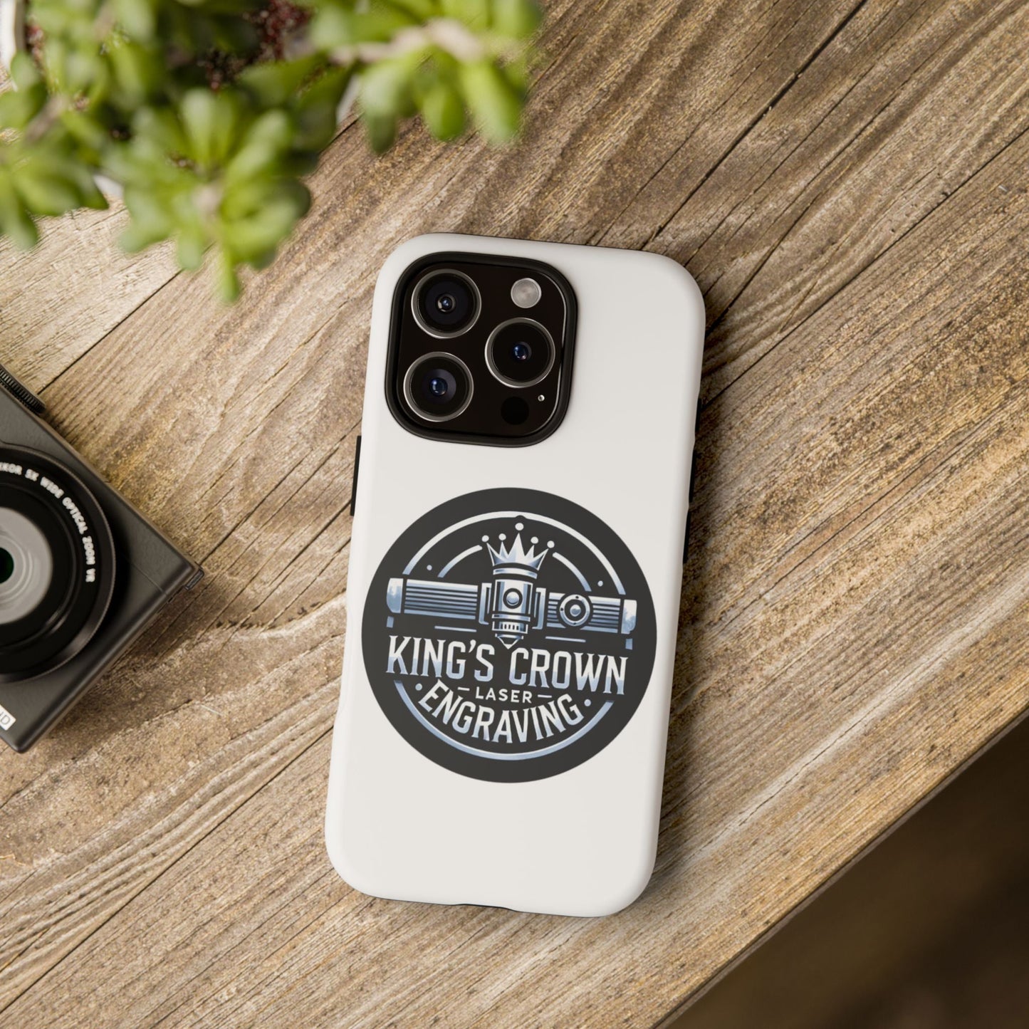 Custom Laser Engraved Phone Case, Tough Cases for Kings and Queens, Stylish Phone Accessories, Custom Gifts, Unique Designs Printify